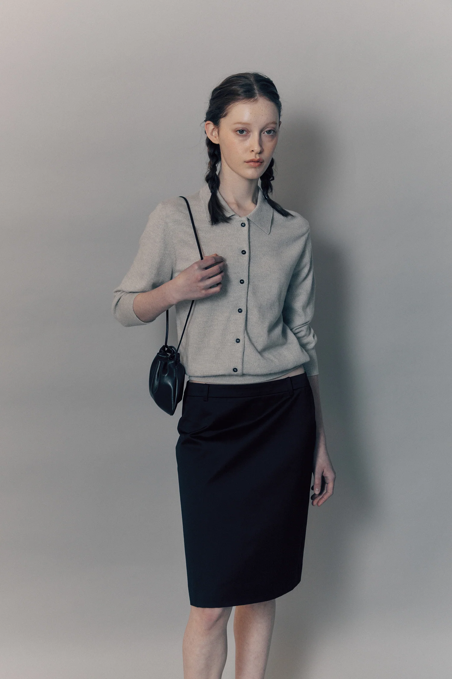 NOTHING WRITTEN NELLA STRAP MINI BAG - BLACK - Image 6