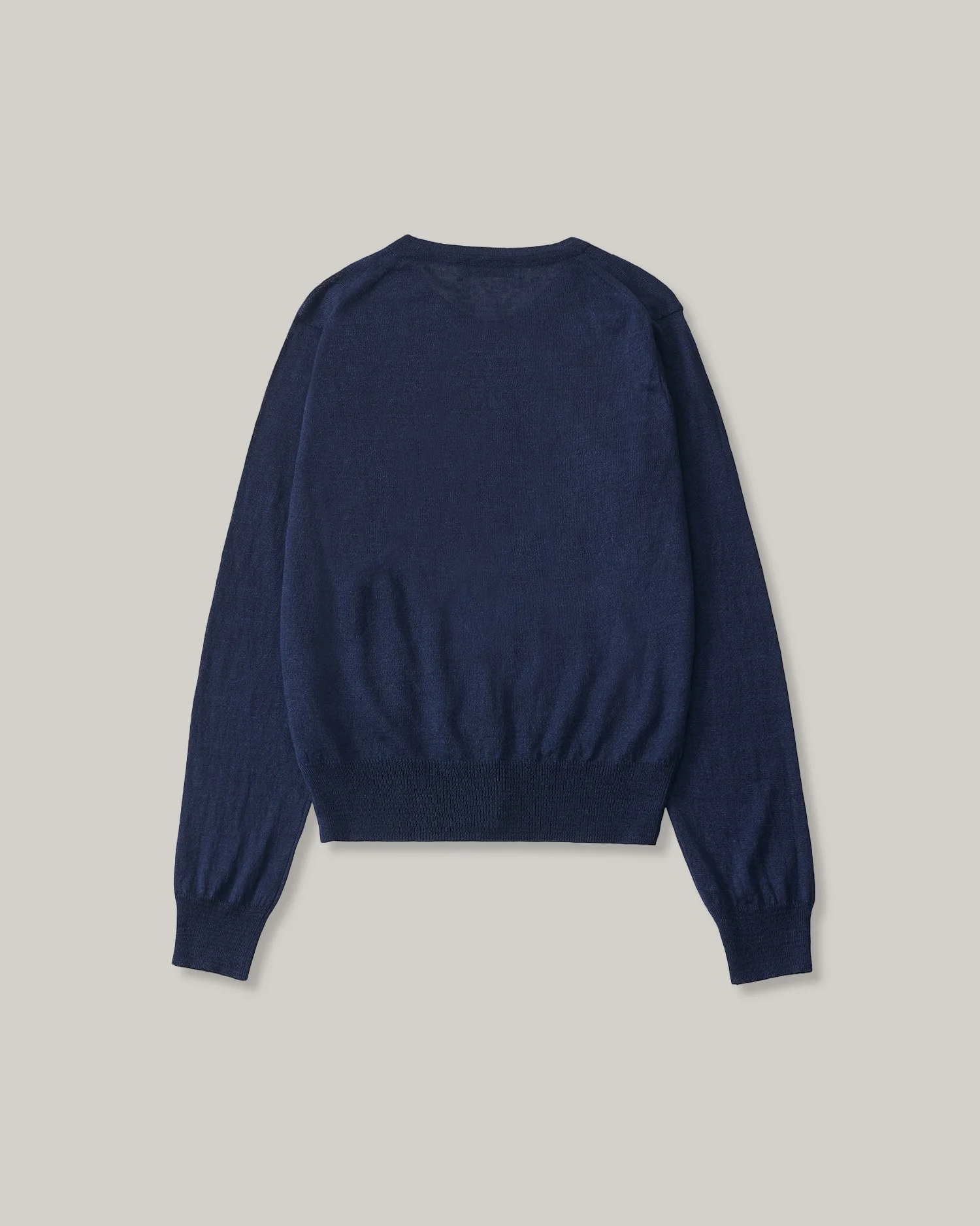 NOTHING WRITTEN ROLA LINEN CARDIGAN - NAVY - Image 2