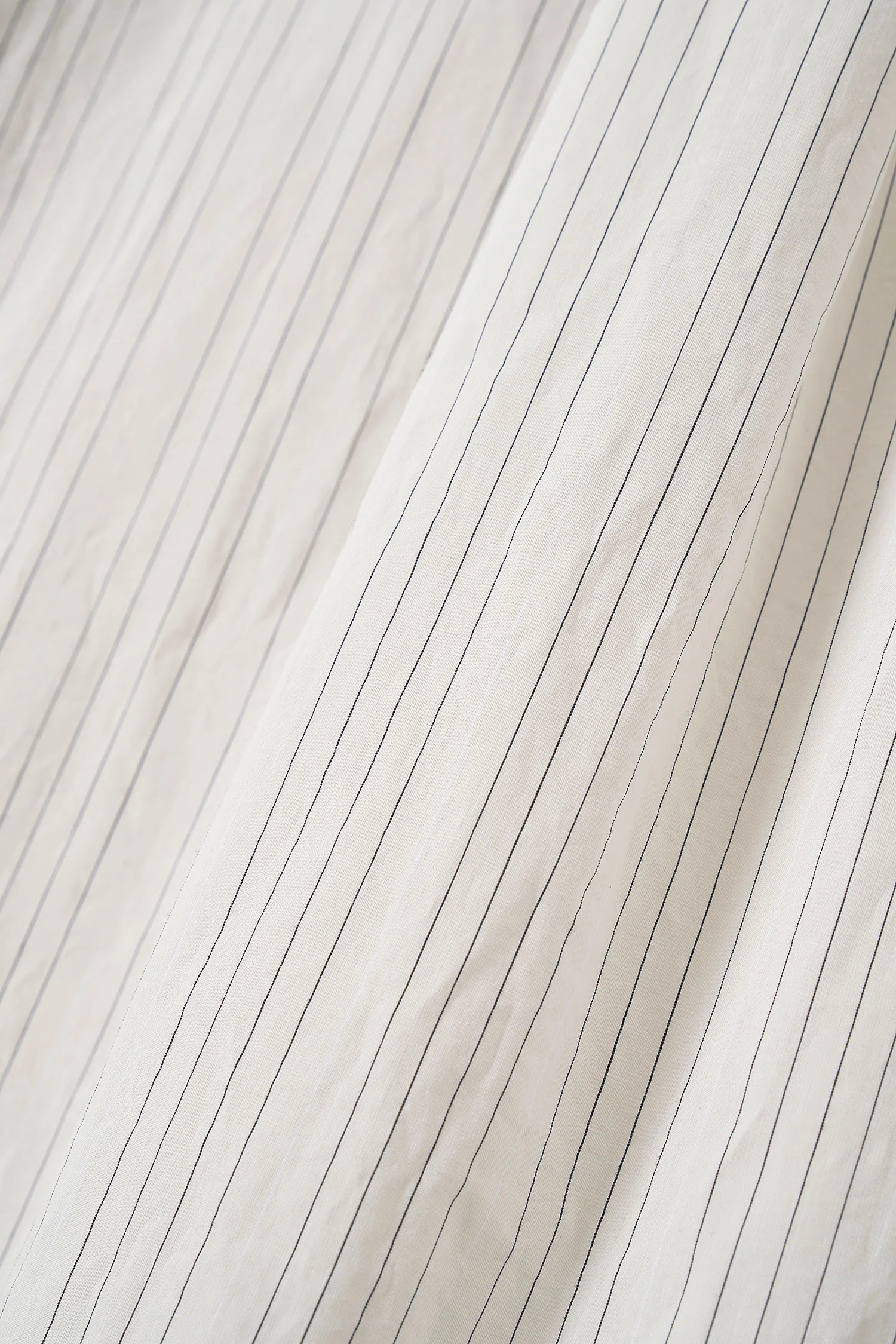 NOTHING WRITTEN TIMON STRIPED COTTON SHIRT - IVORY - Image 9