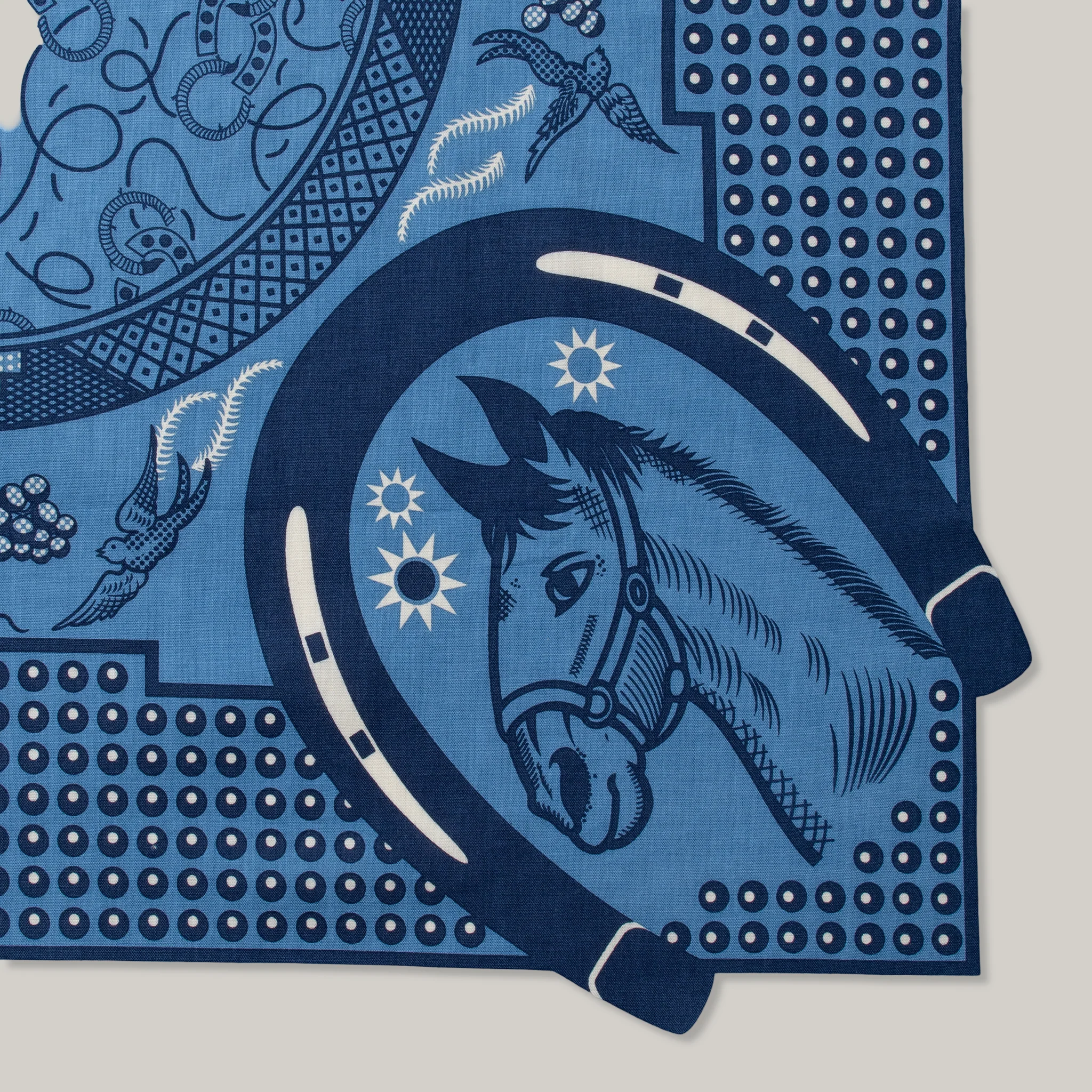ONE EAR BRAND "UMA" - EQUESTRIAN BLUE - Image 4