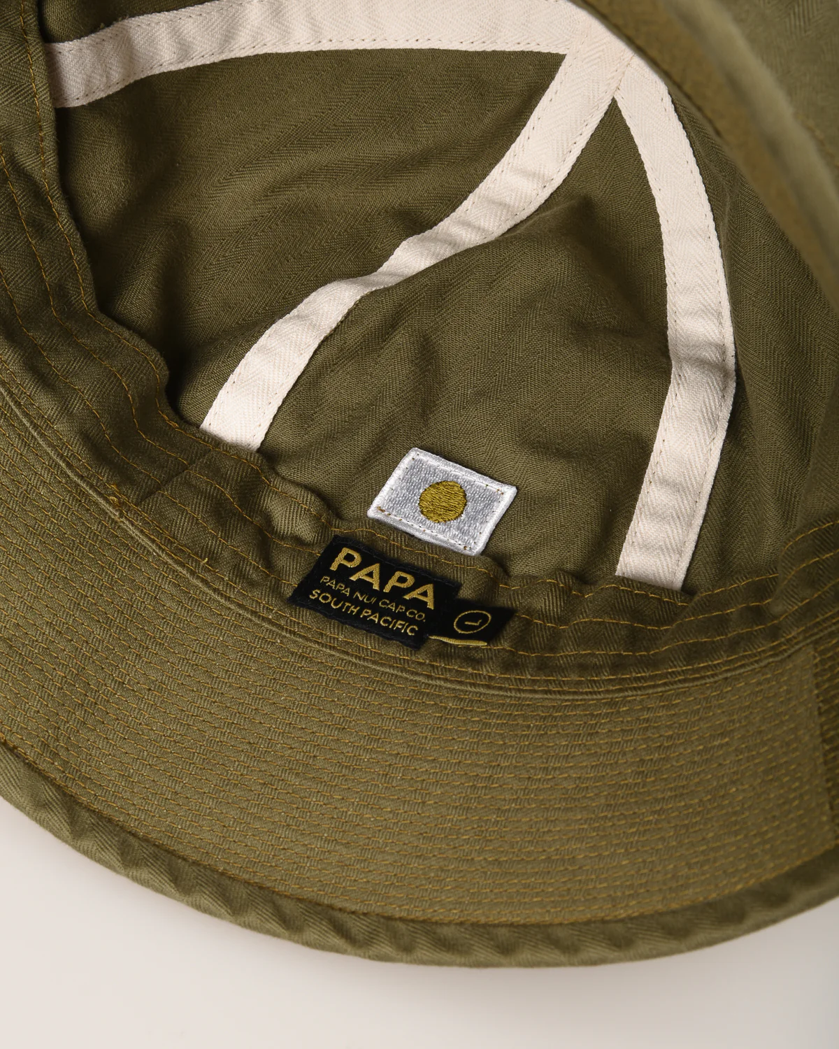 PAPA NUI BEACH MASTER HAT - OLVE DRAB - Image 4