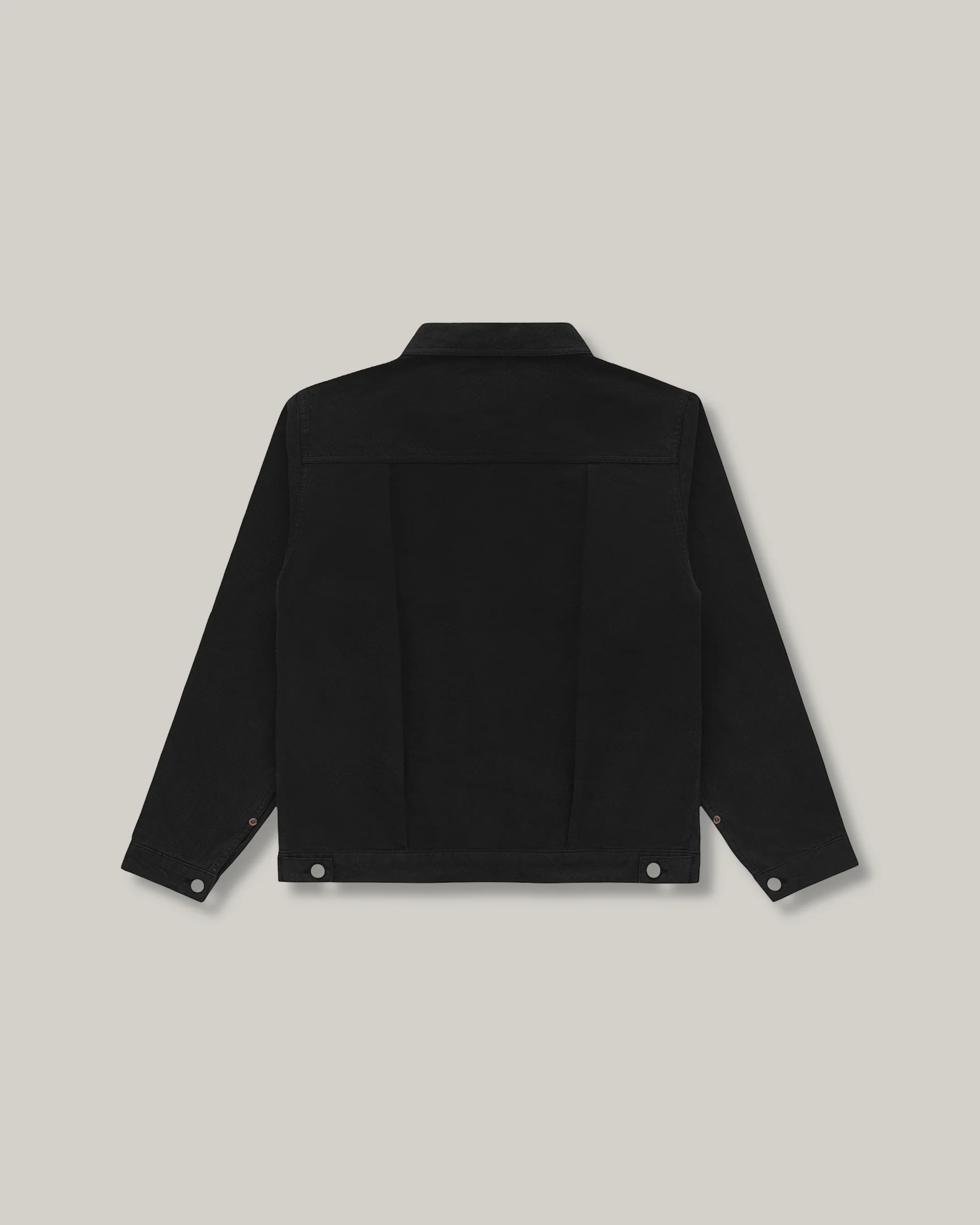 KNICKERBOCKER PLEATED TWILL TRUCKER - BLACK - Image 2