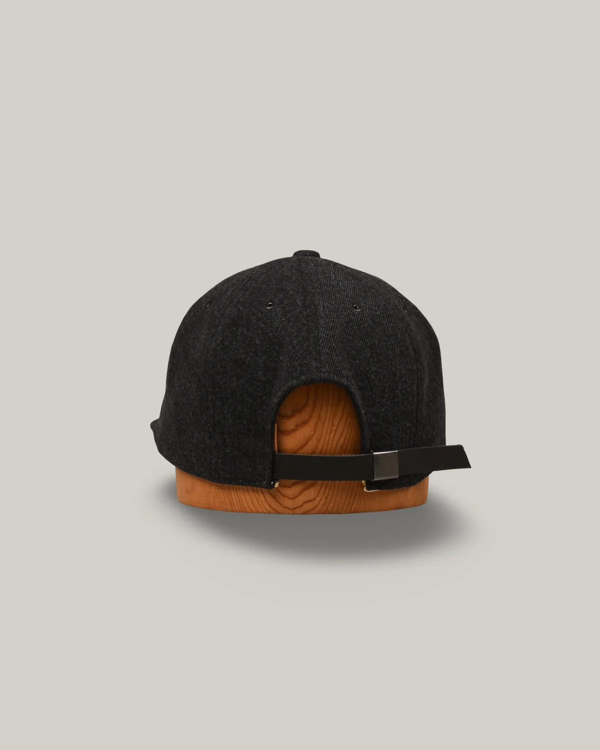 POTEN 90's DENIM CAP - BLACK - Image 3