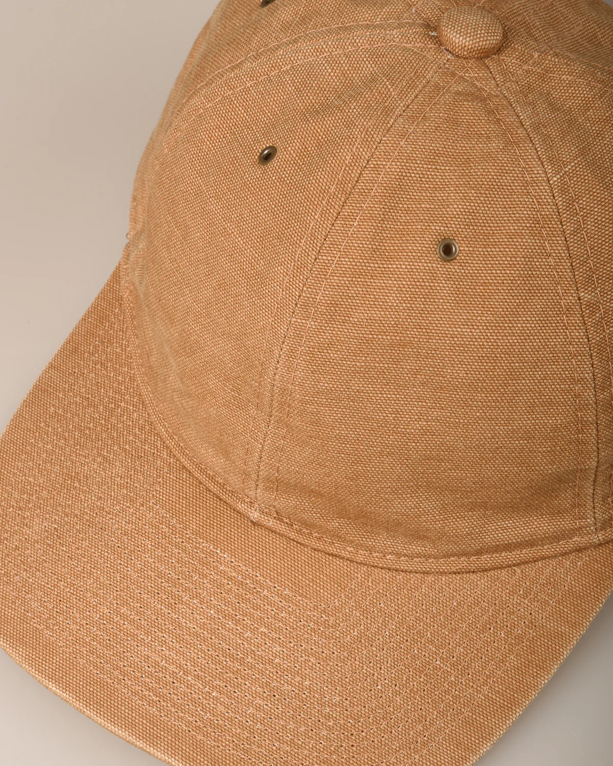 POTEN VINTAGE DUCK CAP - CAMEL - Image 5