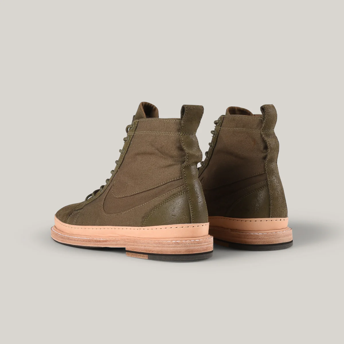 reCONSTRUCTED by SAMUEL FALZONE  - 2011 NIKE HIKER - OLIVE/ VEG TAN - Image 2