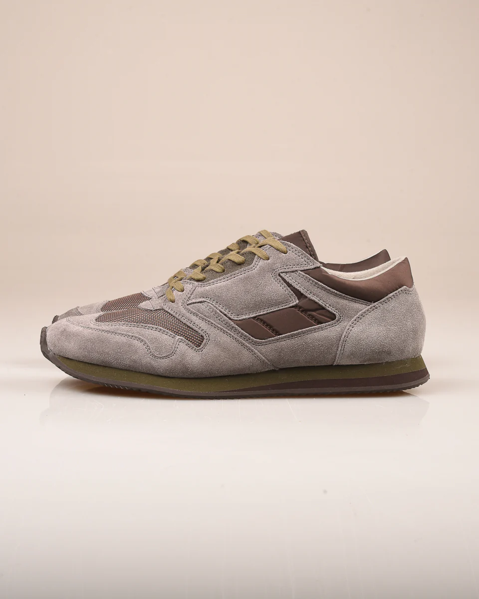 REPRODUCTION OF FOUND - BRITISH ARMY TRAINERS - GREY/ OLIVE - Image 2