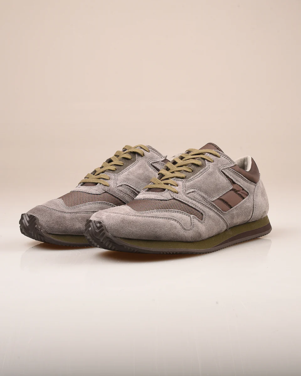REPRODUCTION OF FOUND - BRITISH ARMY TRAINERS - GREY/ OLIVE - Image 9