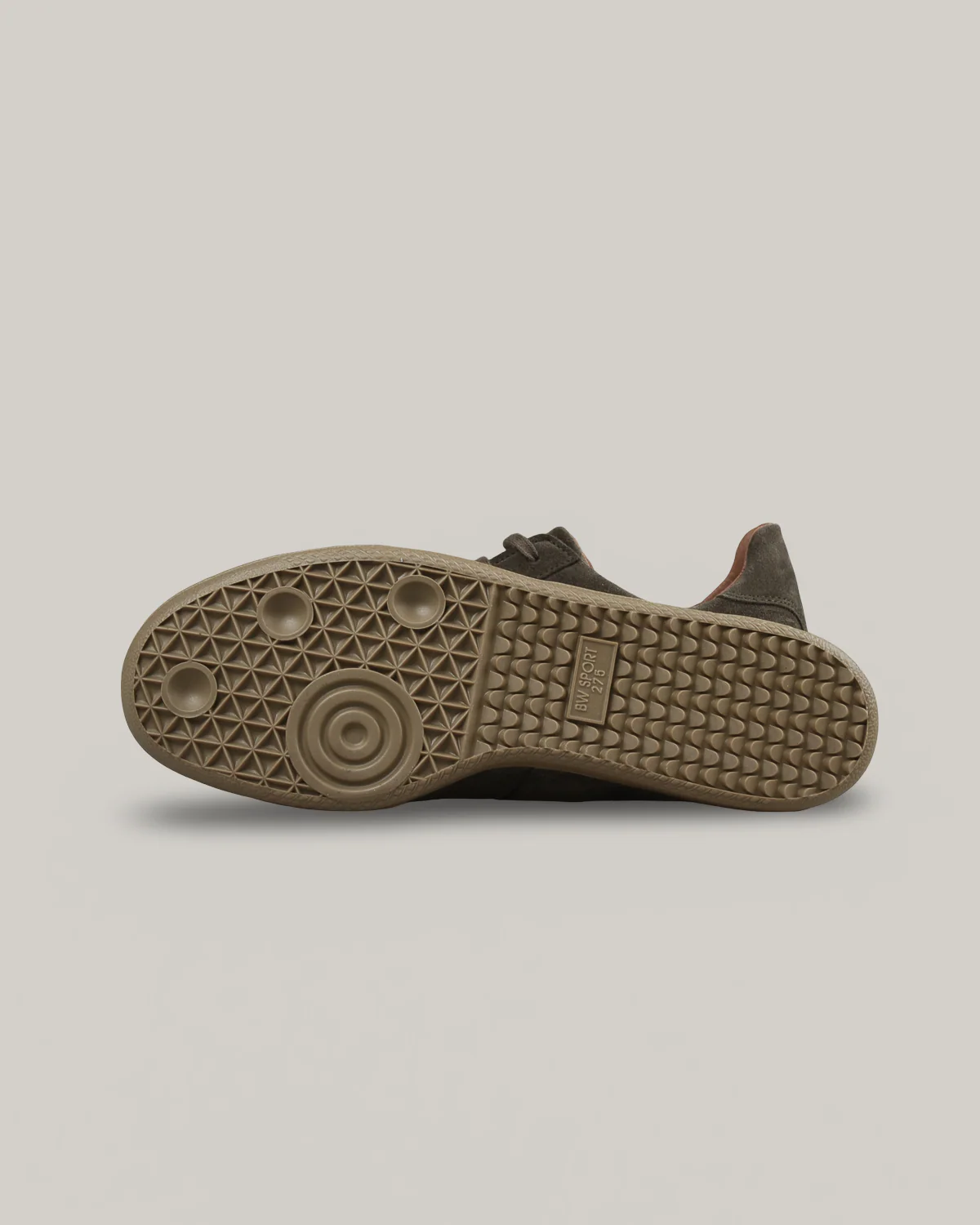 REPRODUCTION OF FOUND - GERMAN MILITARY TRAINER - OLIVE SUEDE - Image 3