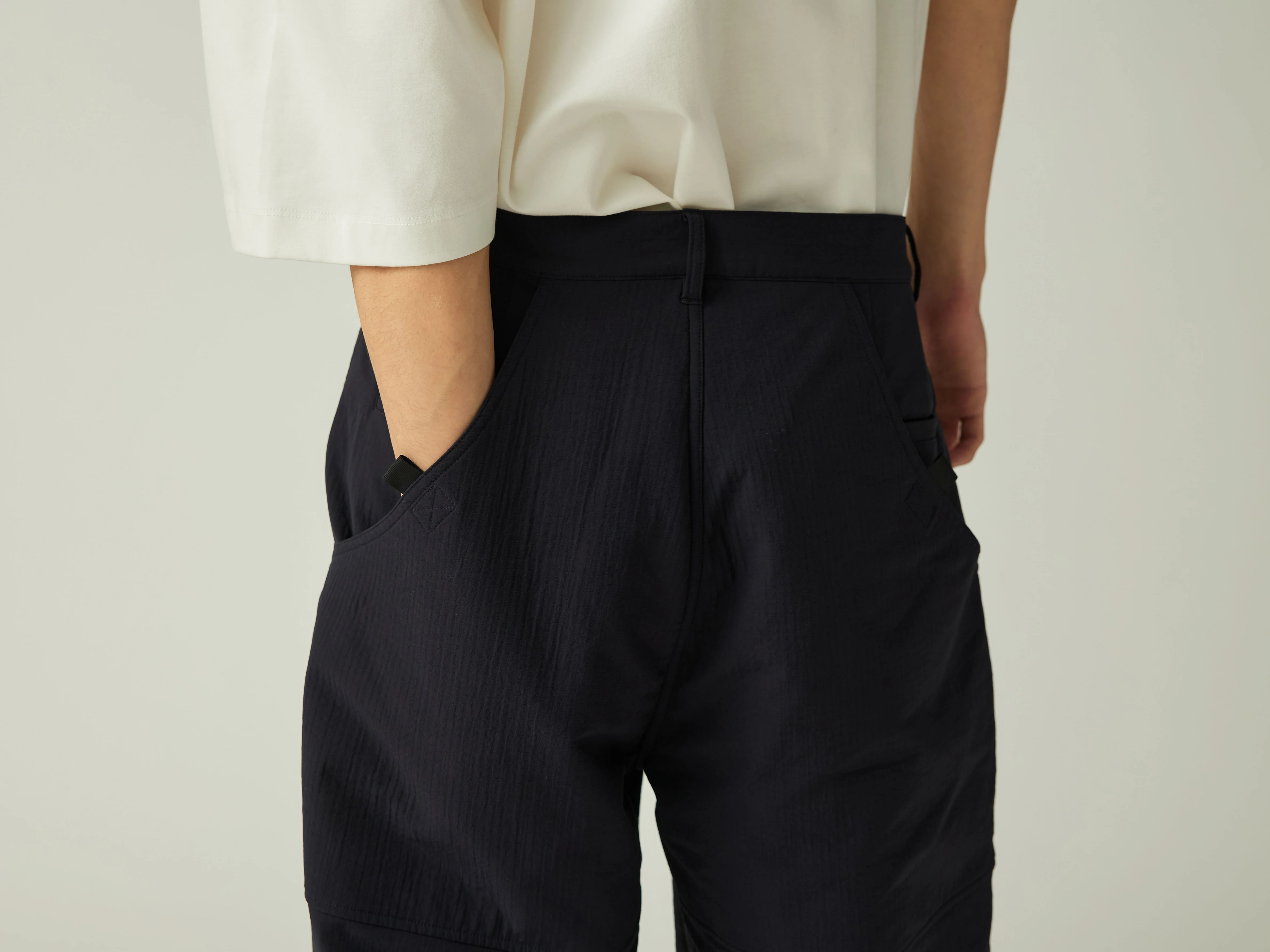 SNOW PEAK EASY CLOTH PANTS - DARK NAVY - Image 8