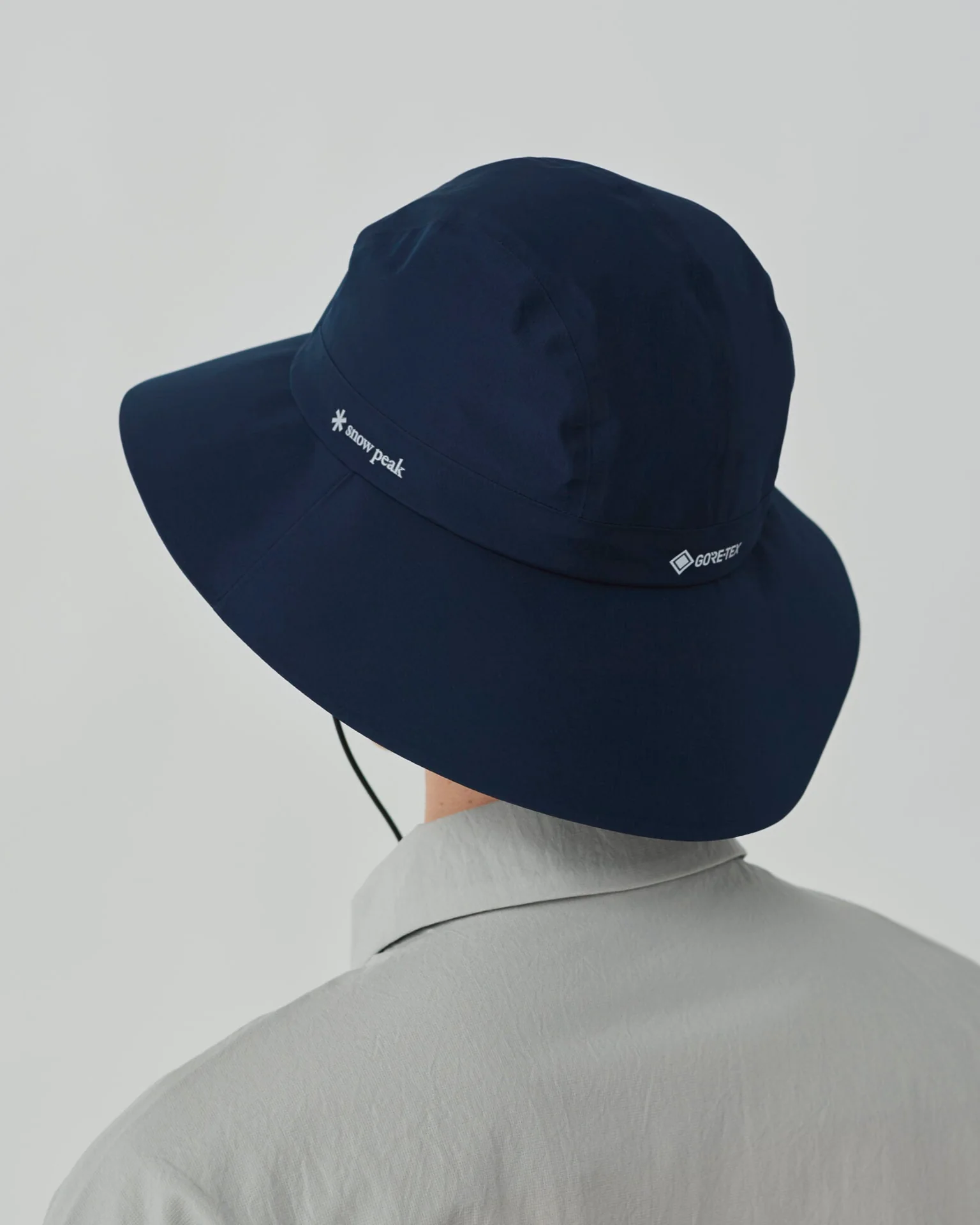 SNOW PEAK GORE-TEX RAIN CAP - NAVY - Image 3