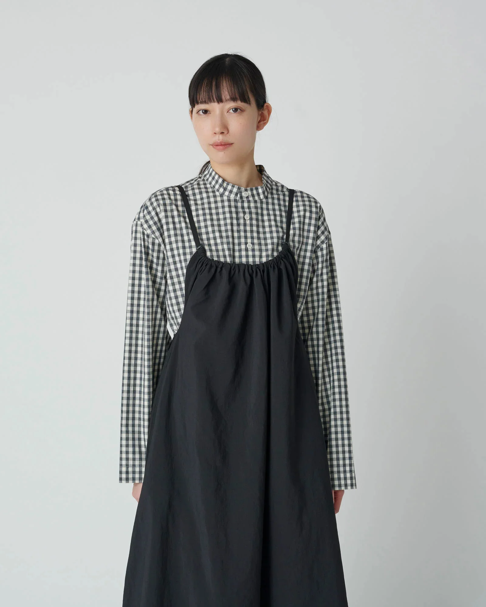 SNOW PEAK PE LIGHT POPLIN DRESS - NAVY - Image 5