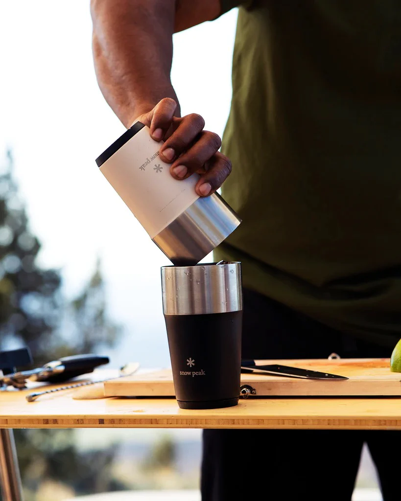 SNOW PEAK SHIMO TUMBLER 470 - OLIVE GREEN - Image 3
