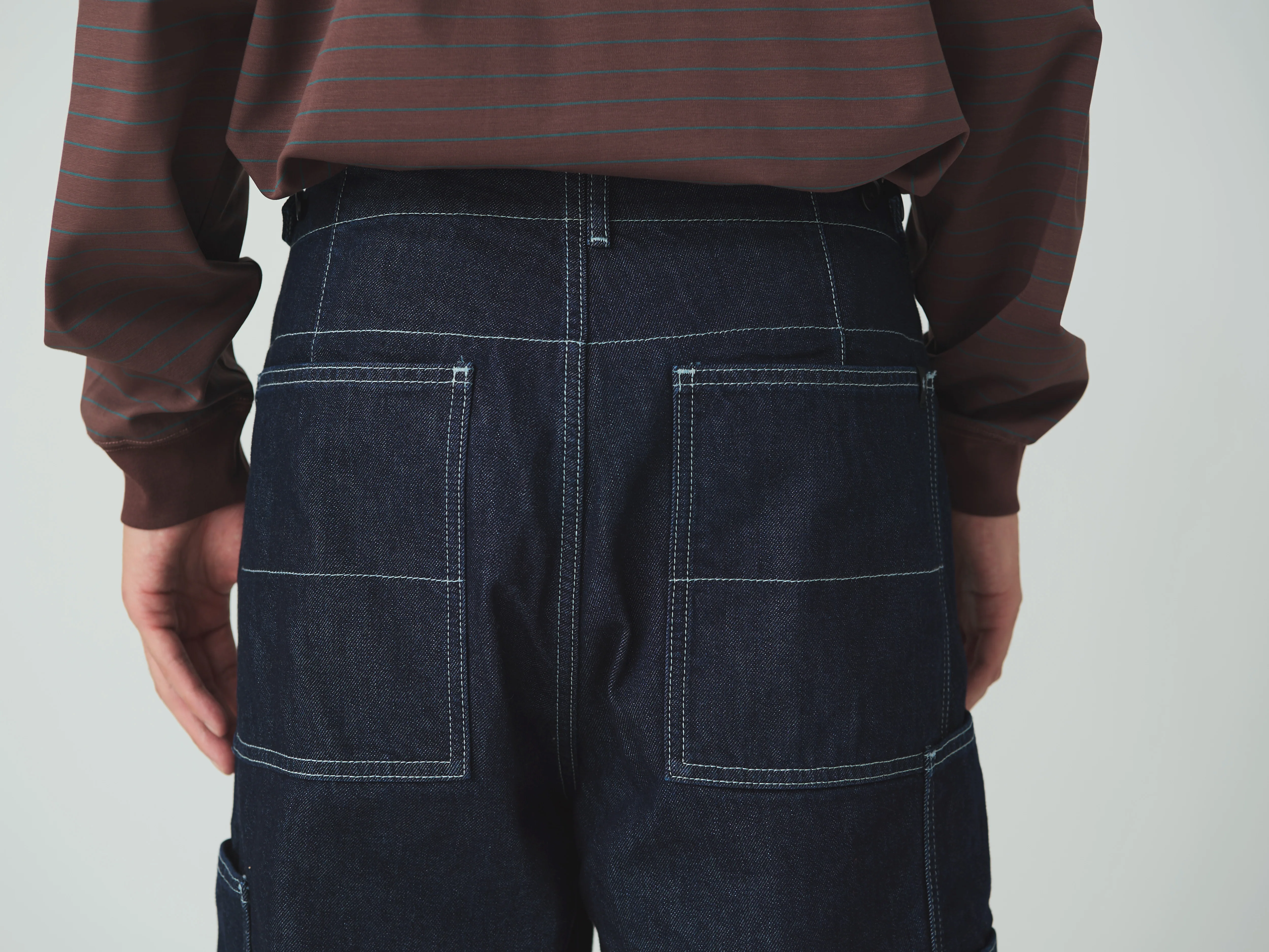 SNOW PEAK TAKIBI DENIM PANTS - INDIGO - Image 9