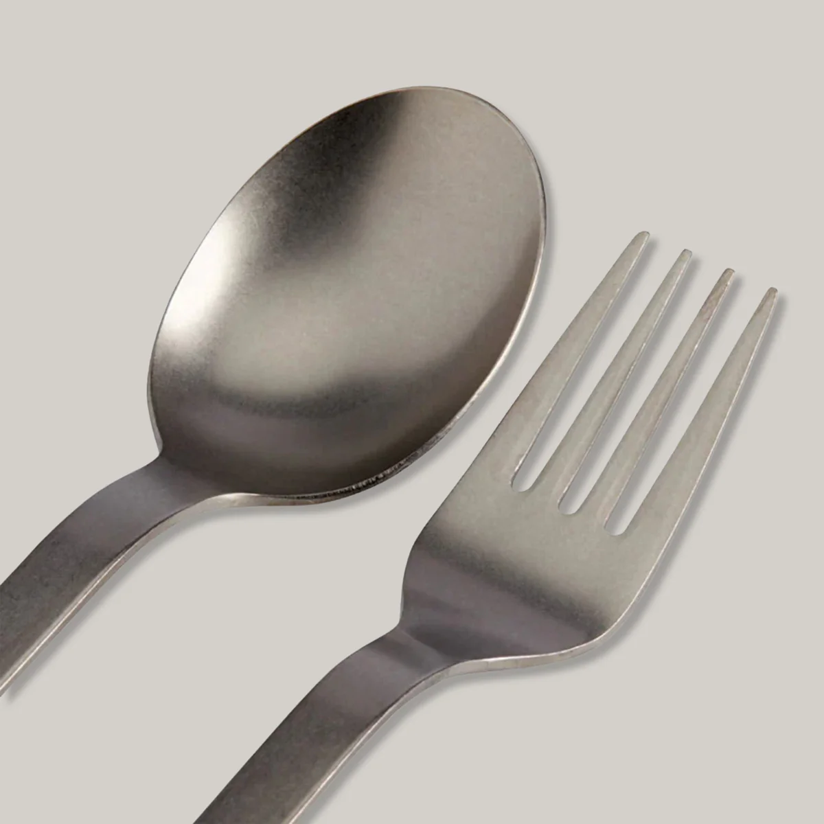 SNOW PEAK TITANIUM FORK AND SPOON SET - Image 2
