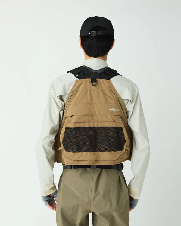 SNOW PEAK V1 STRAP FLY FISHING VEST - BEIGE - Image 4