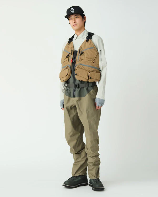 SNOW PEAK V1 STRAP FLY FISHING VEST - BEIGE - Image 7