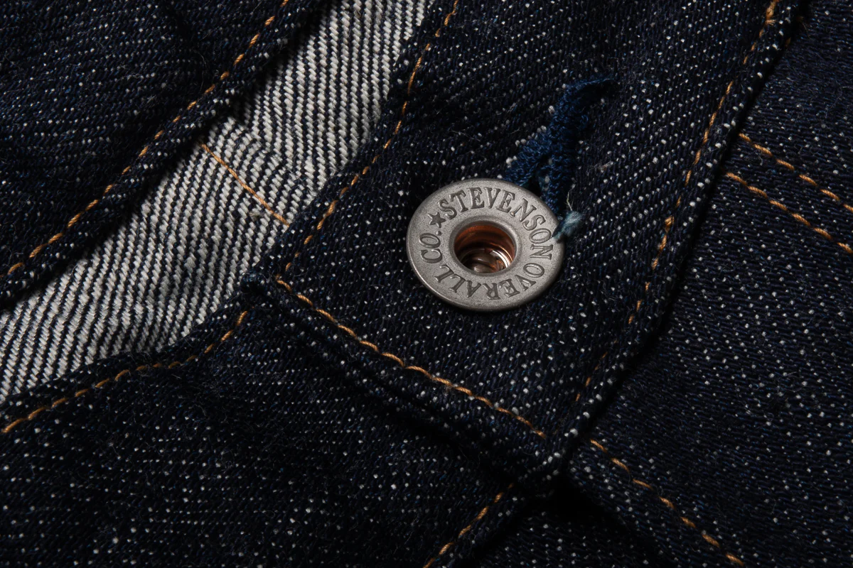 STEVENSON OVERALL CO.  MONTEREY 110 JEANS - INDIGO DENIM - Image 6