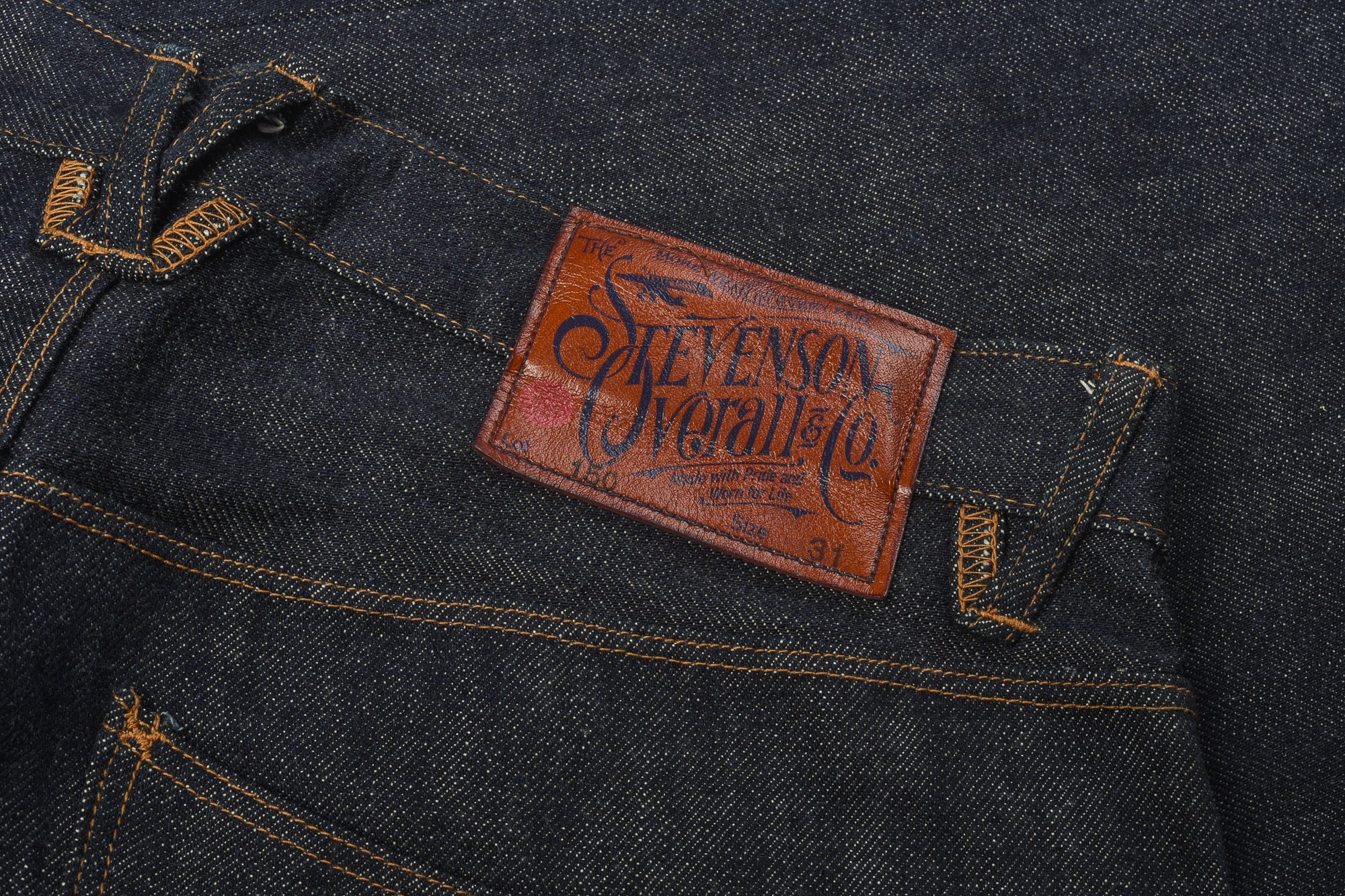 STEVENSON OVERALL CO. 150 ENCINITAS JEANS - INDIGO - Image 6