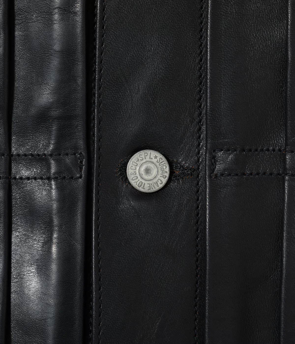 SUGAR CANE 1953 HORSEHIDE LEATHER JACKET - BLACK - Image 6