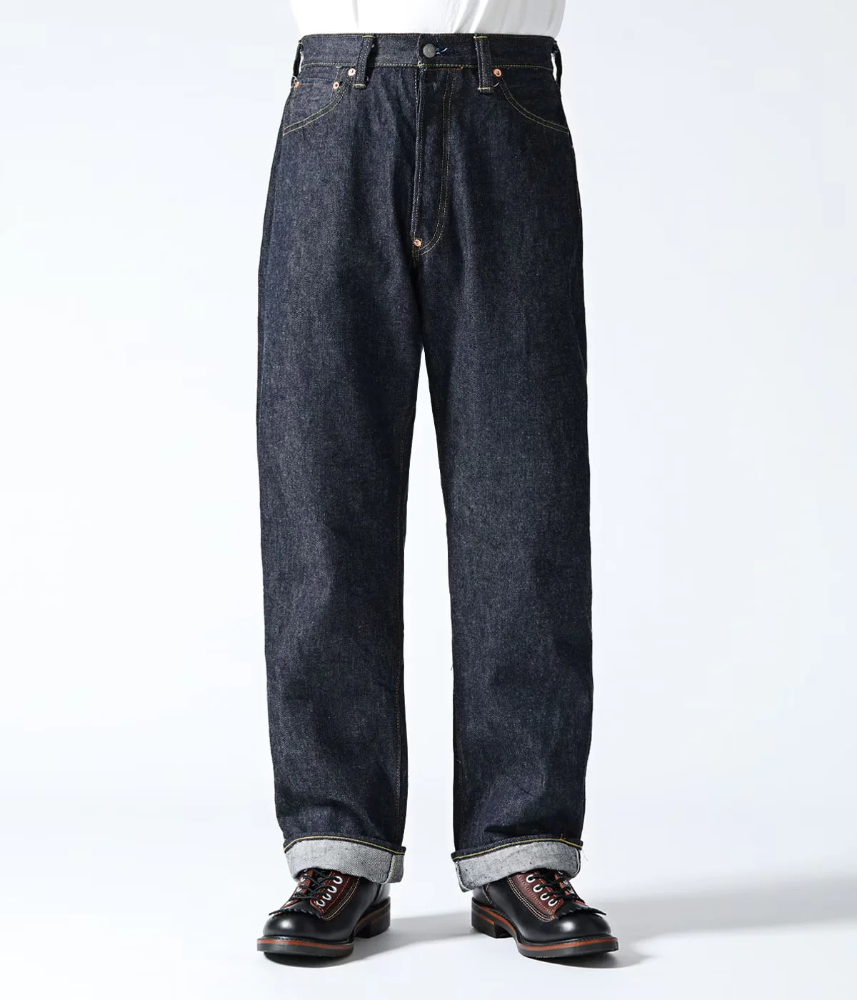 SUGAR CANE 2025 MODEL 13oz JEANS - WIDE LEG - Image 3