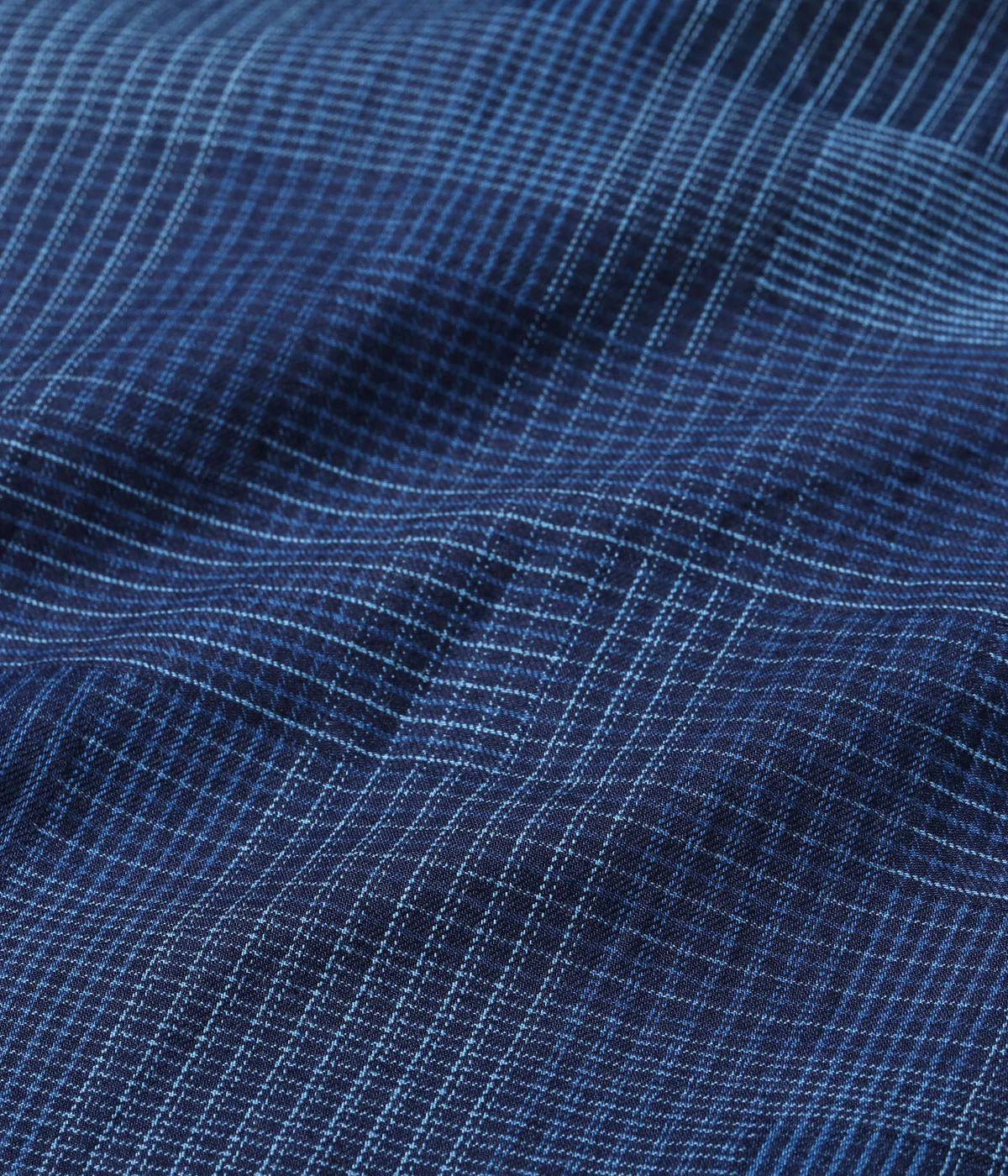SUGAR CANE INDIGO PATCHWORK WORK SHIRT -  DARK INDIGO - Image 8