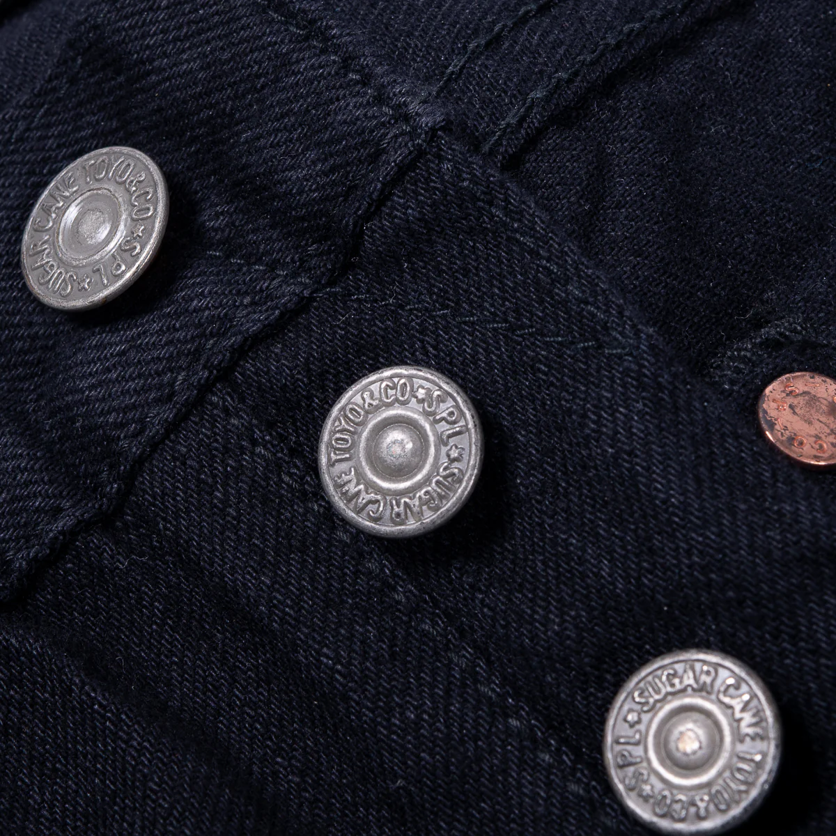 SUGAR CANE TYPEIII 1947 JEANS - SLIM FIT BLACK - Image 11