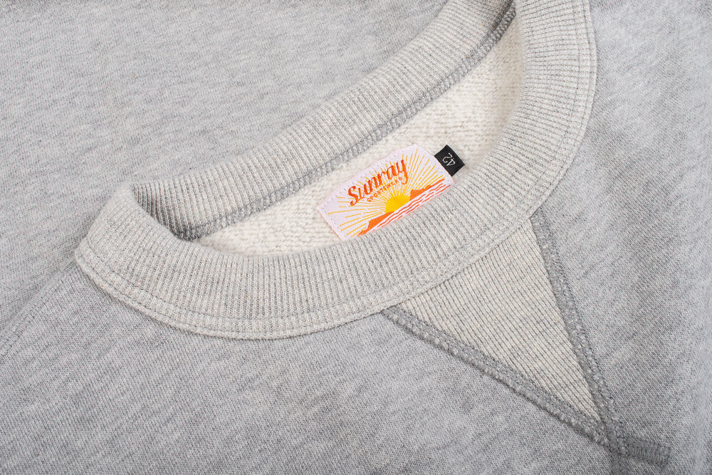 SUNRAY SPORTSWEAR LANIAKEA CREW NECK SWEAT - HAMBLEDON GREY - Image 7