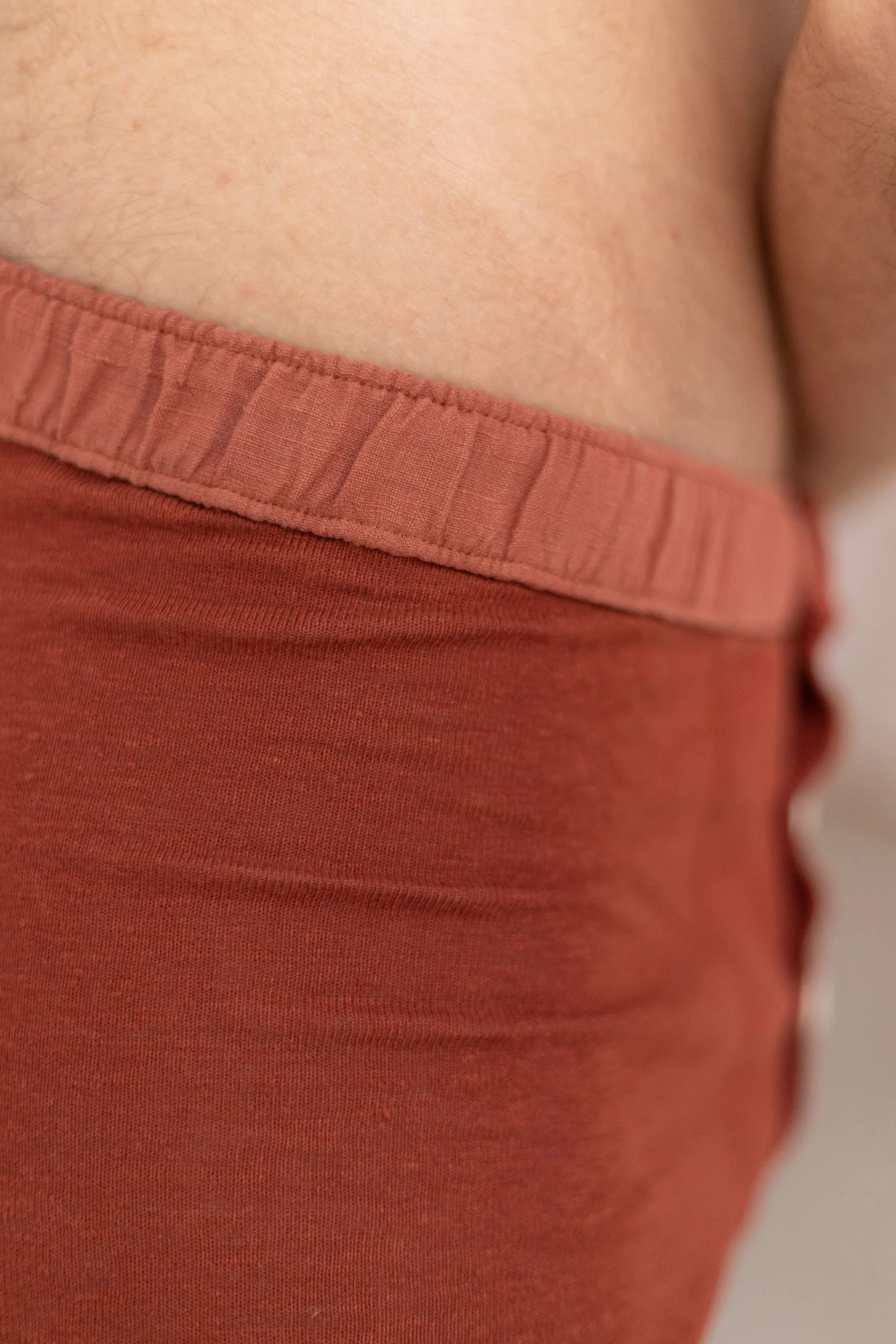TA-CT GENDERLESS SHORT PANTS - TOMORI - RUST - Image 5