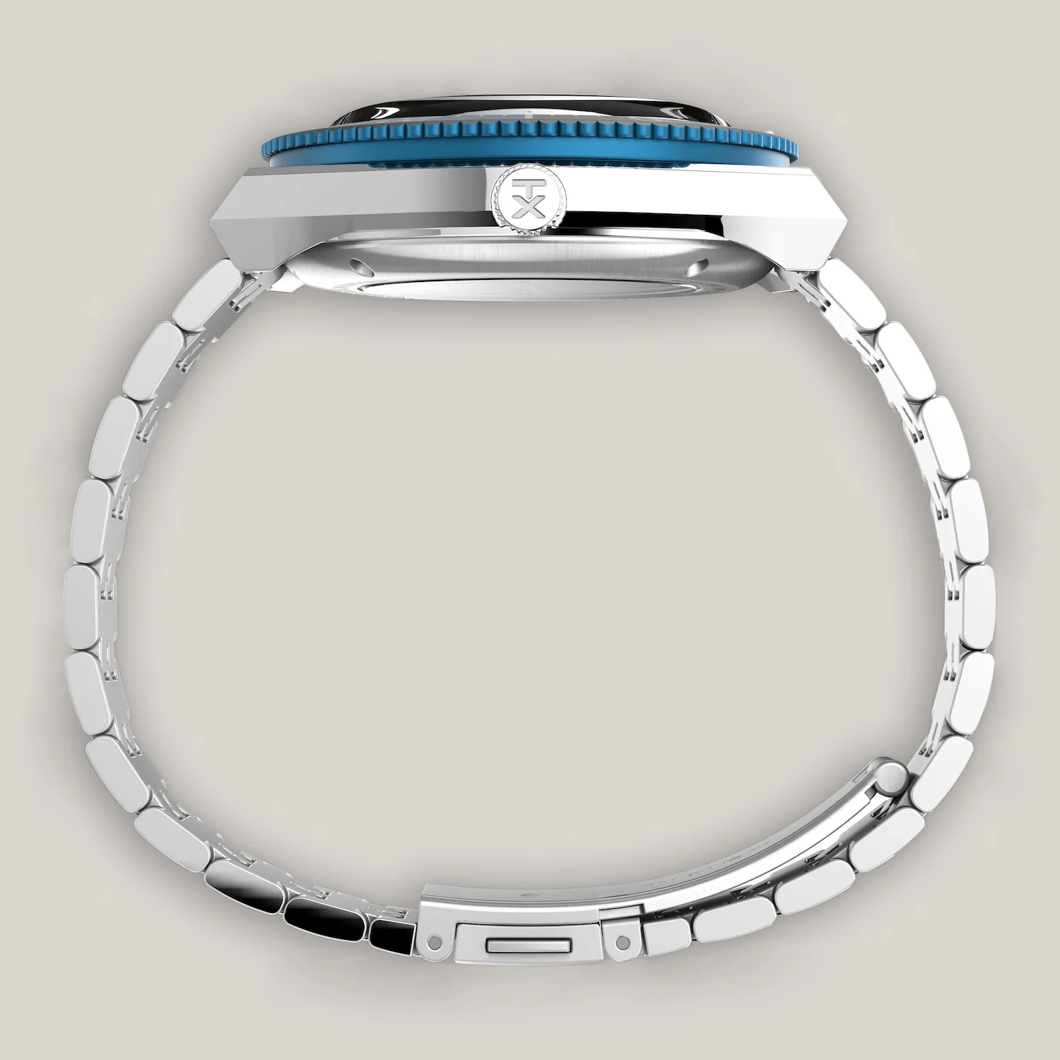 TIMEX M79 AUTOMATIC 40MM STAINLESS STEEL BRACELET WATCH - SILVER - Image 4
