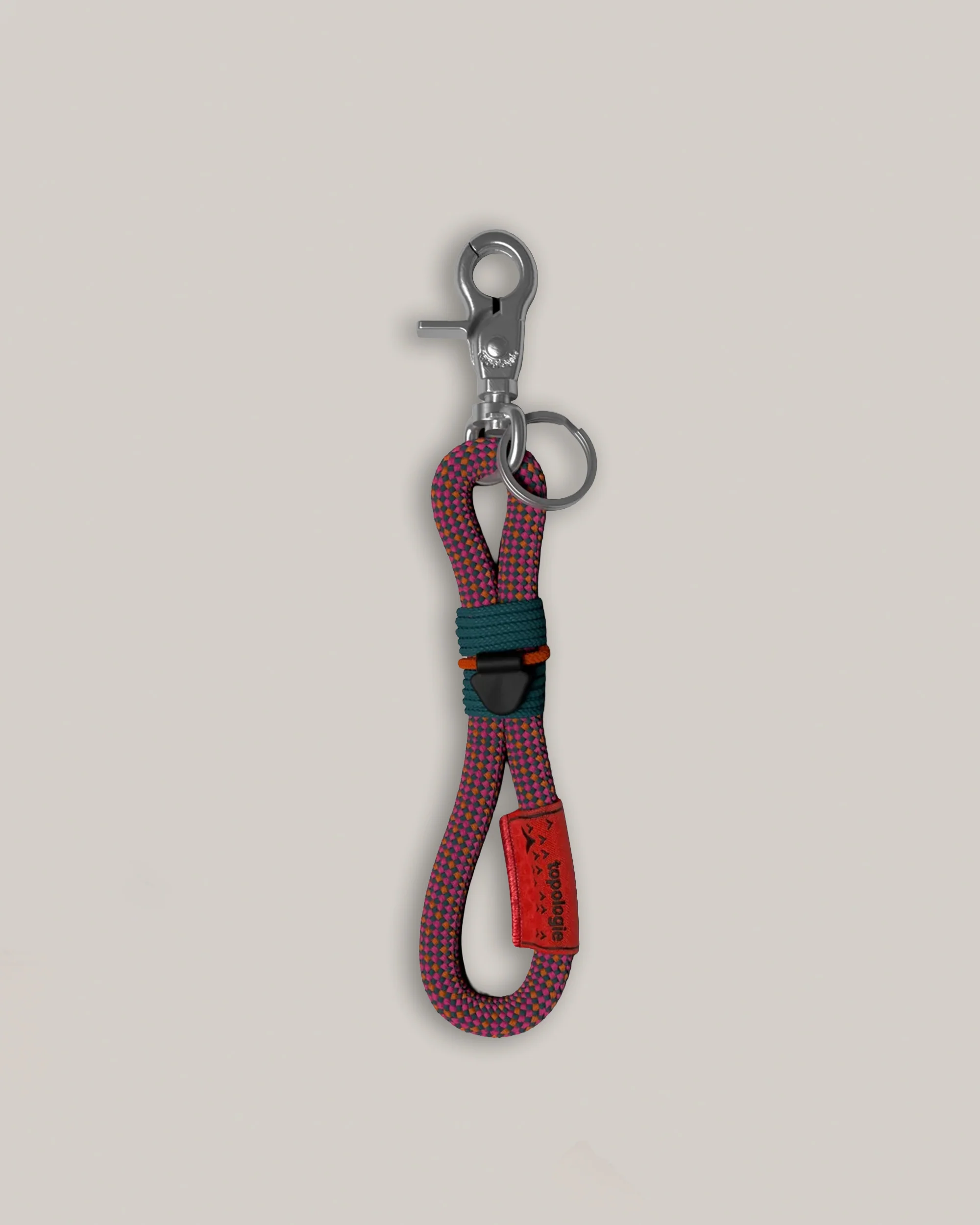TOPOLOGIE 8.0MM LOOP KEY HOLDER NEBULA LATTICE