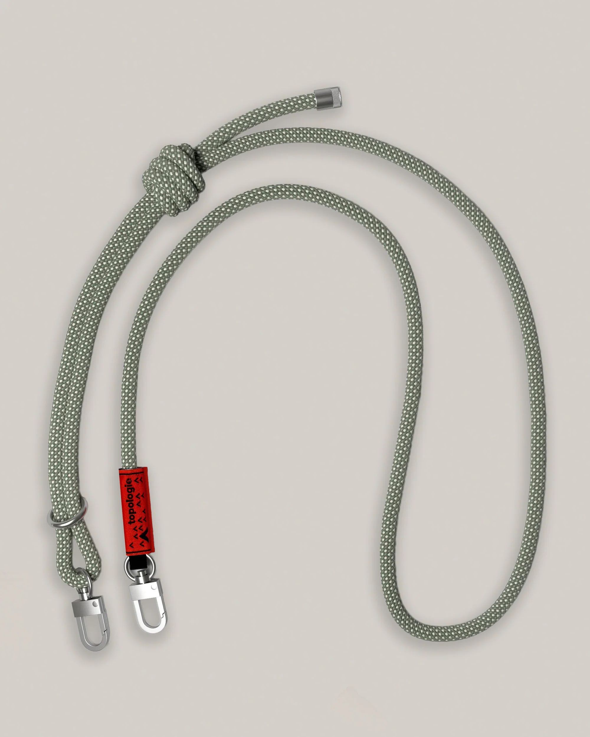 TOPOLOGIE 8.0MM ROPE STRAP SAGE LATTICE