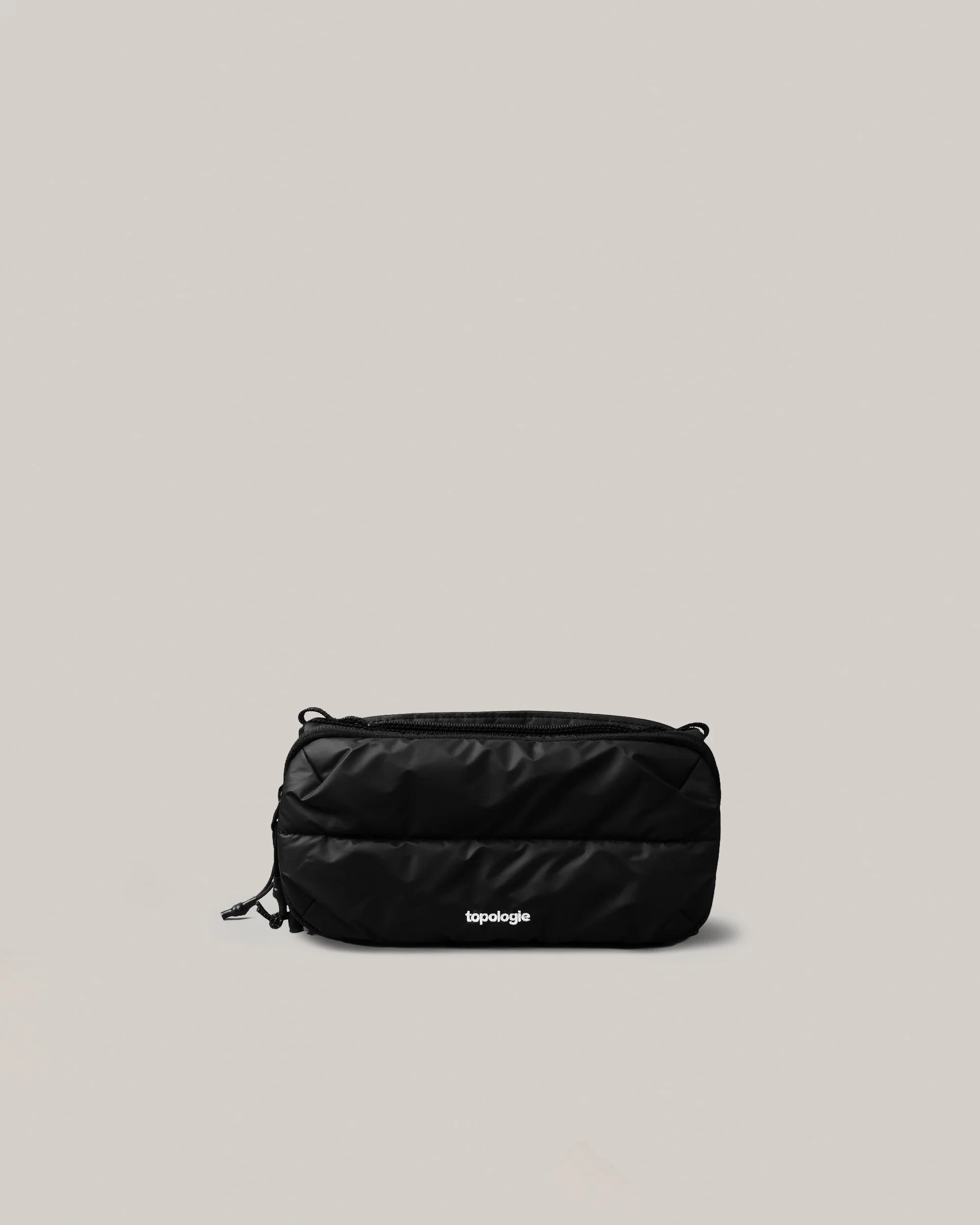 TOPOLOGIE BOTTLE SACOCHE MEDIUM BLACK PUFFER