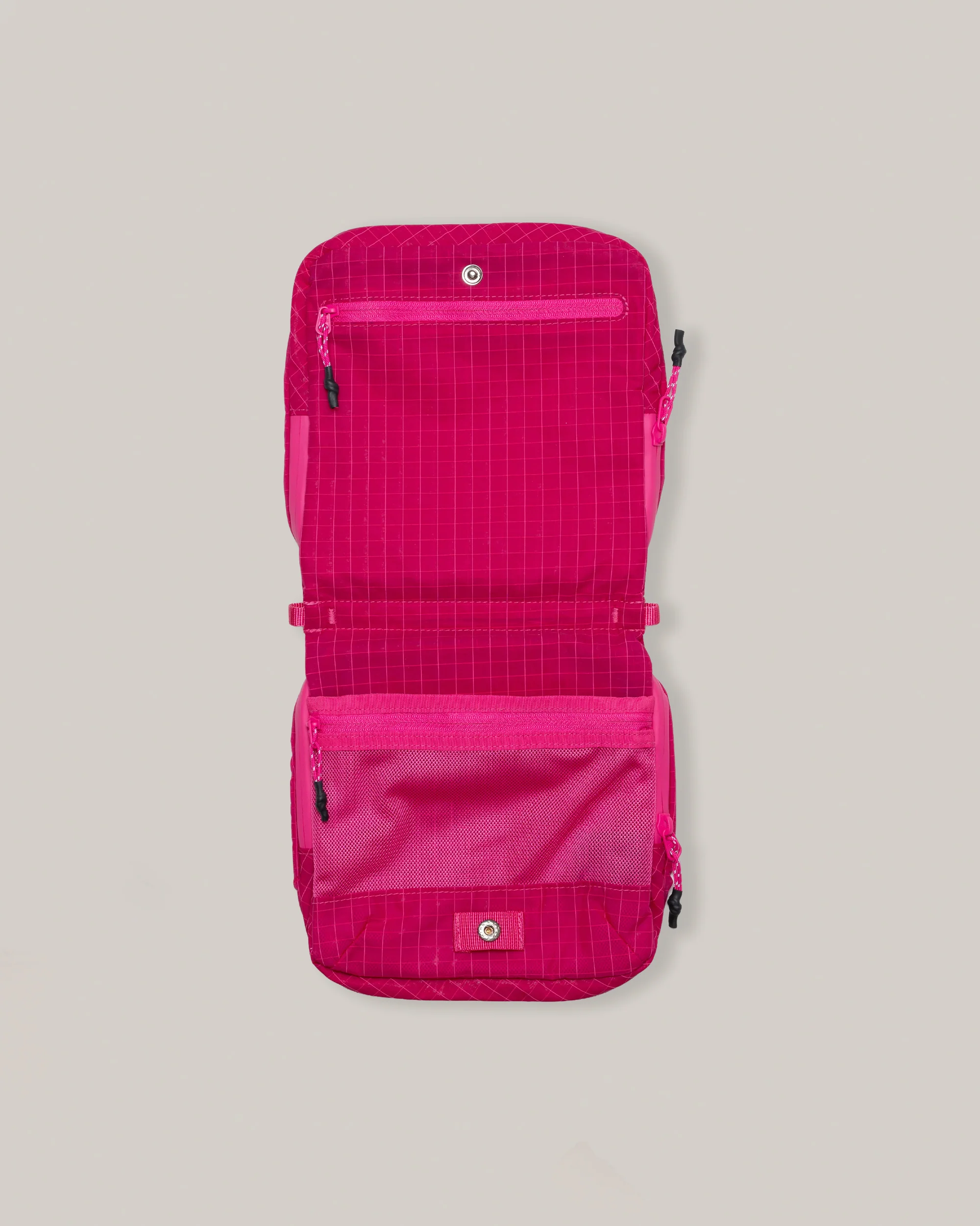 TOPOLOGIE CASETTE SACOCHE MEDIUM PINK GLAZED RIPSTOP - Image 2