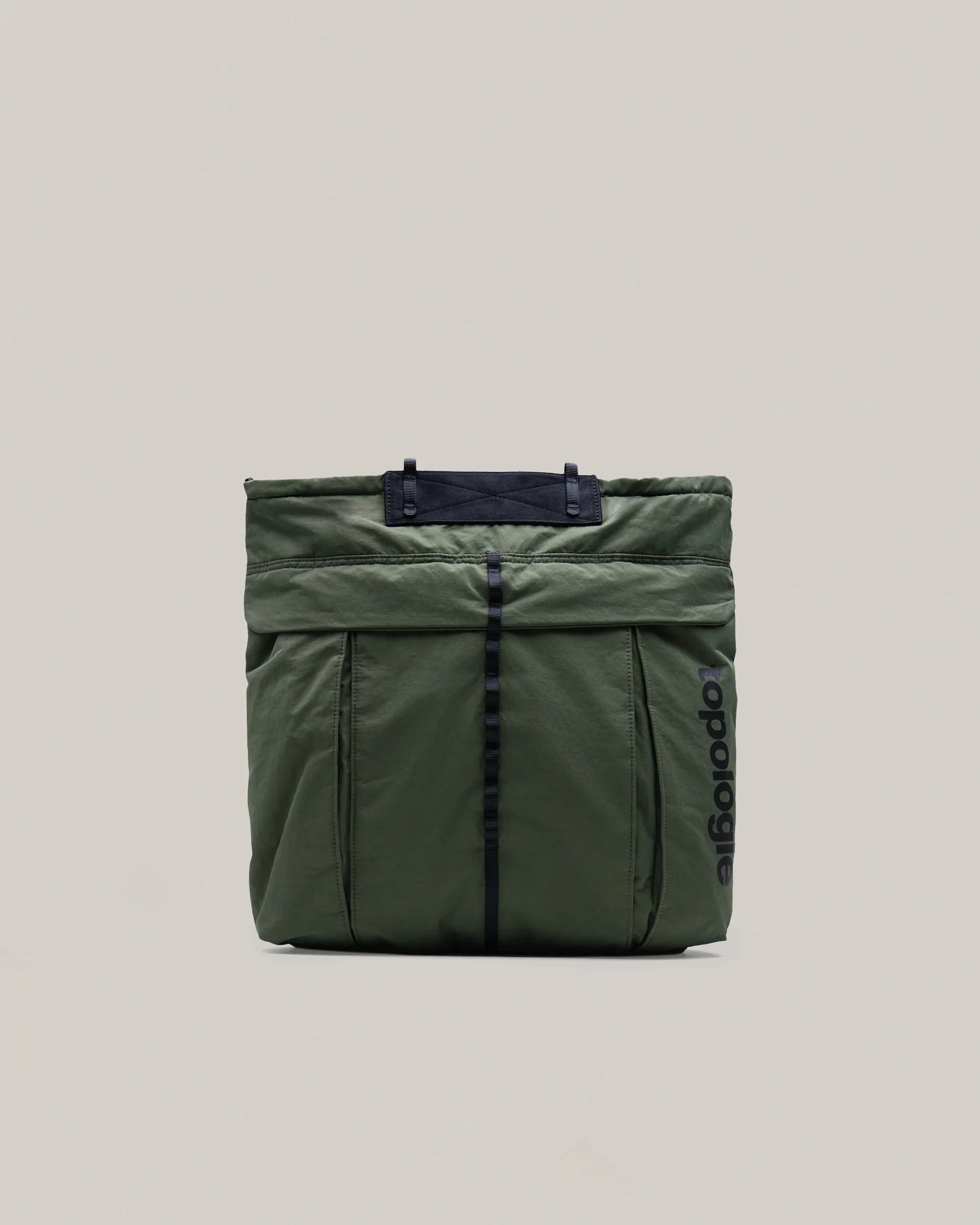TOPOLOGIE HELMET BAG DEEP FOREST WASHED NYLON