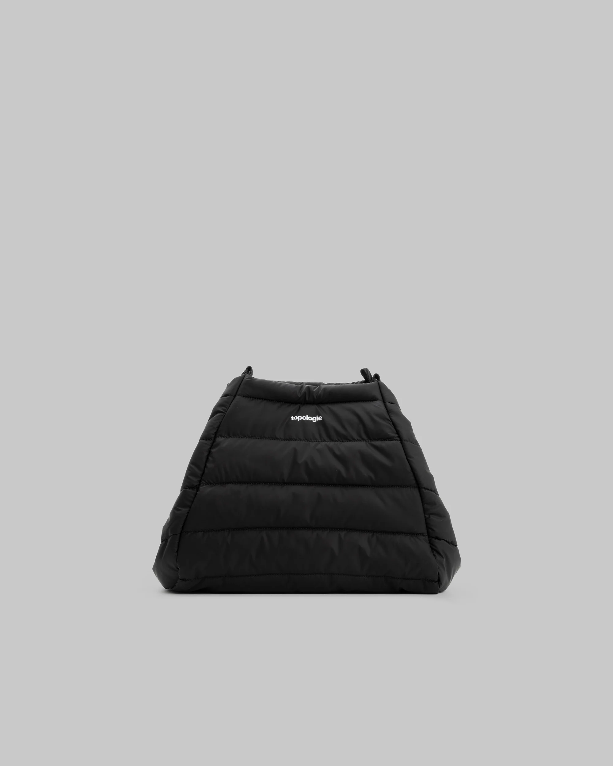 TOPOLOGIE MARCHE TOTE MEDIUM BLACK PUFFER - Image 3
