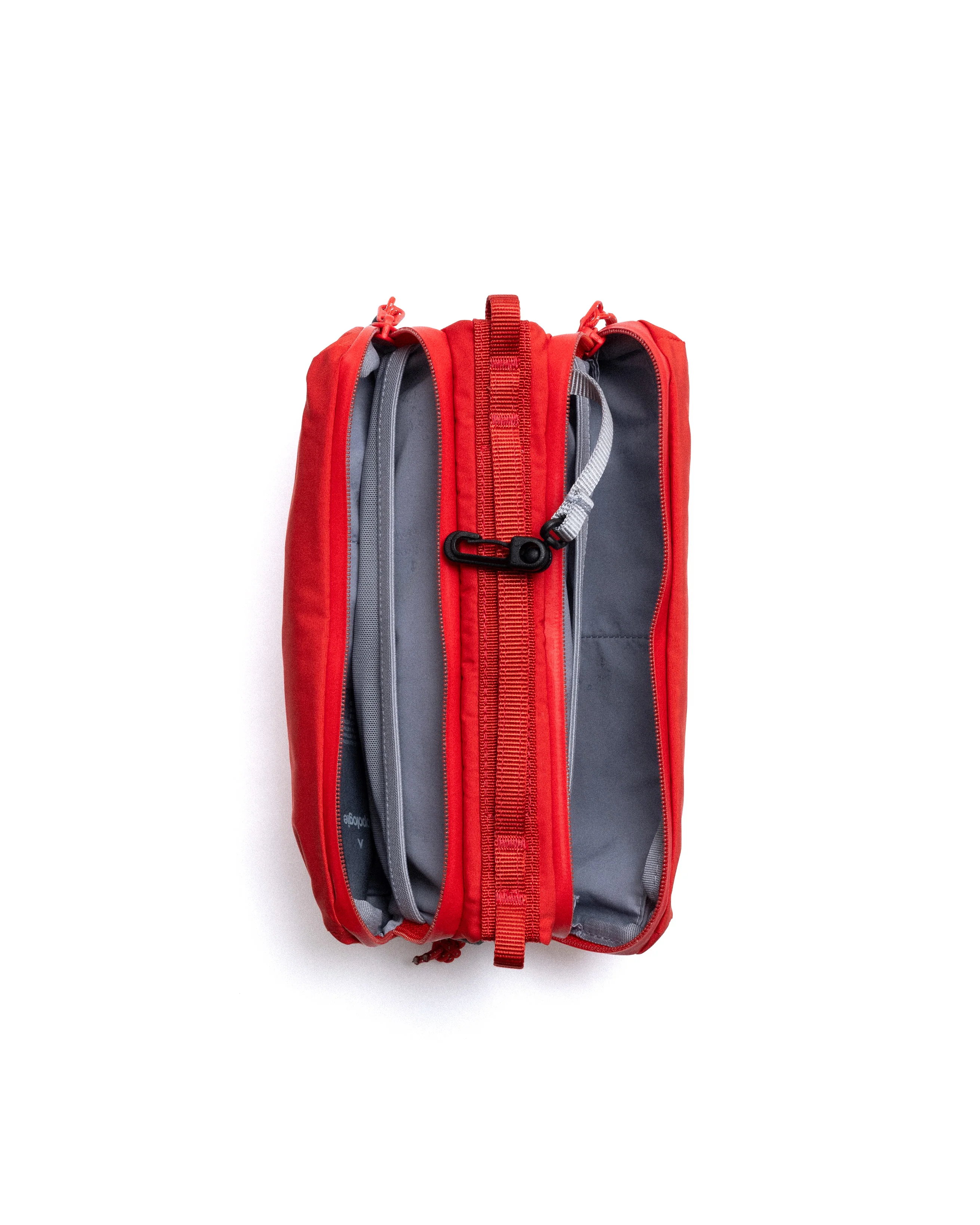 TOPOLOGIE BOTTLE SACOCHE MEDIUM RED TECH SATEEN - Image 4