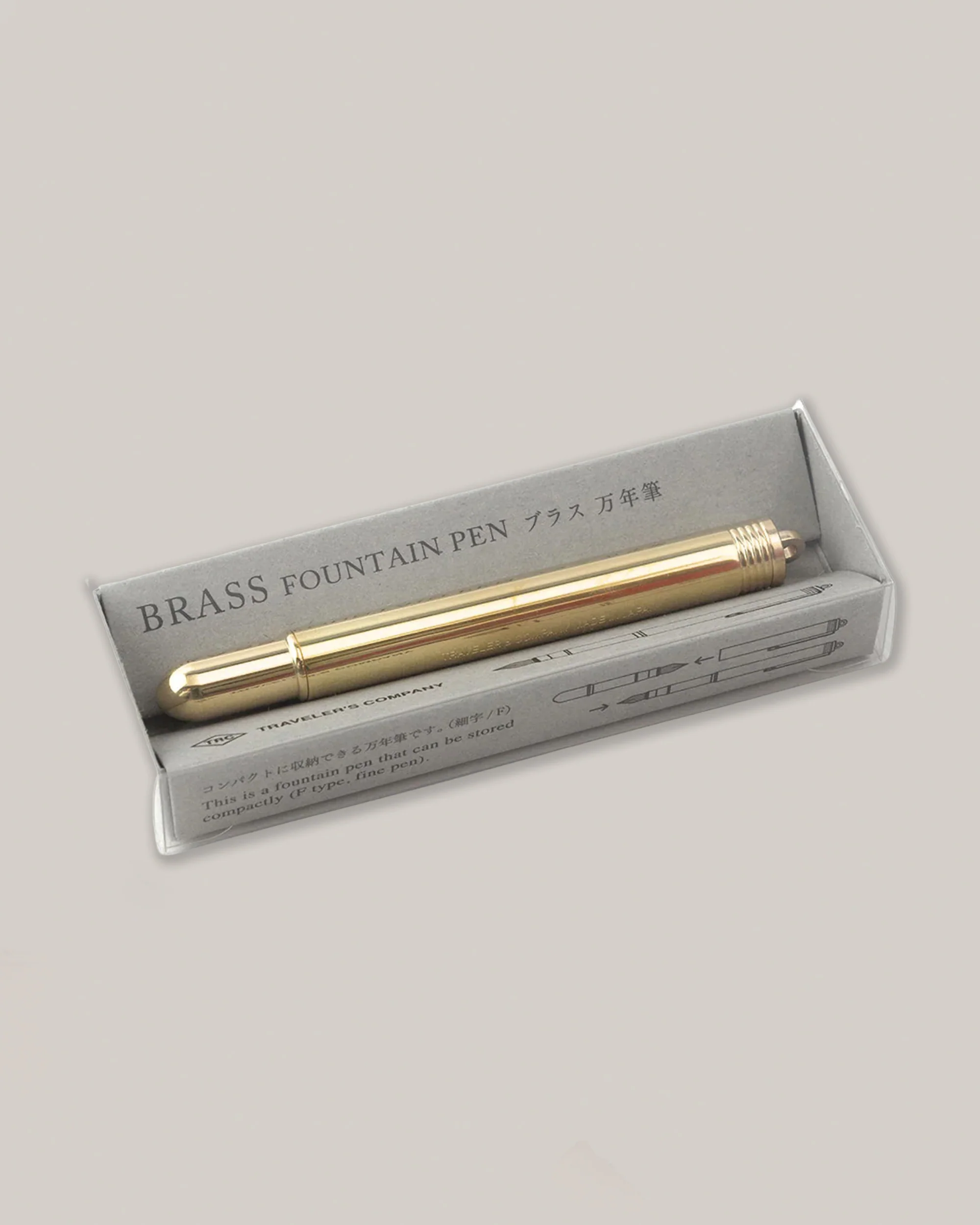 TRAVELER'S COMPANY BRASS FOUNTAIN PEN - Image 2