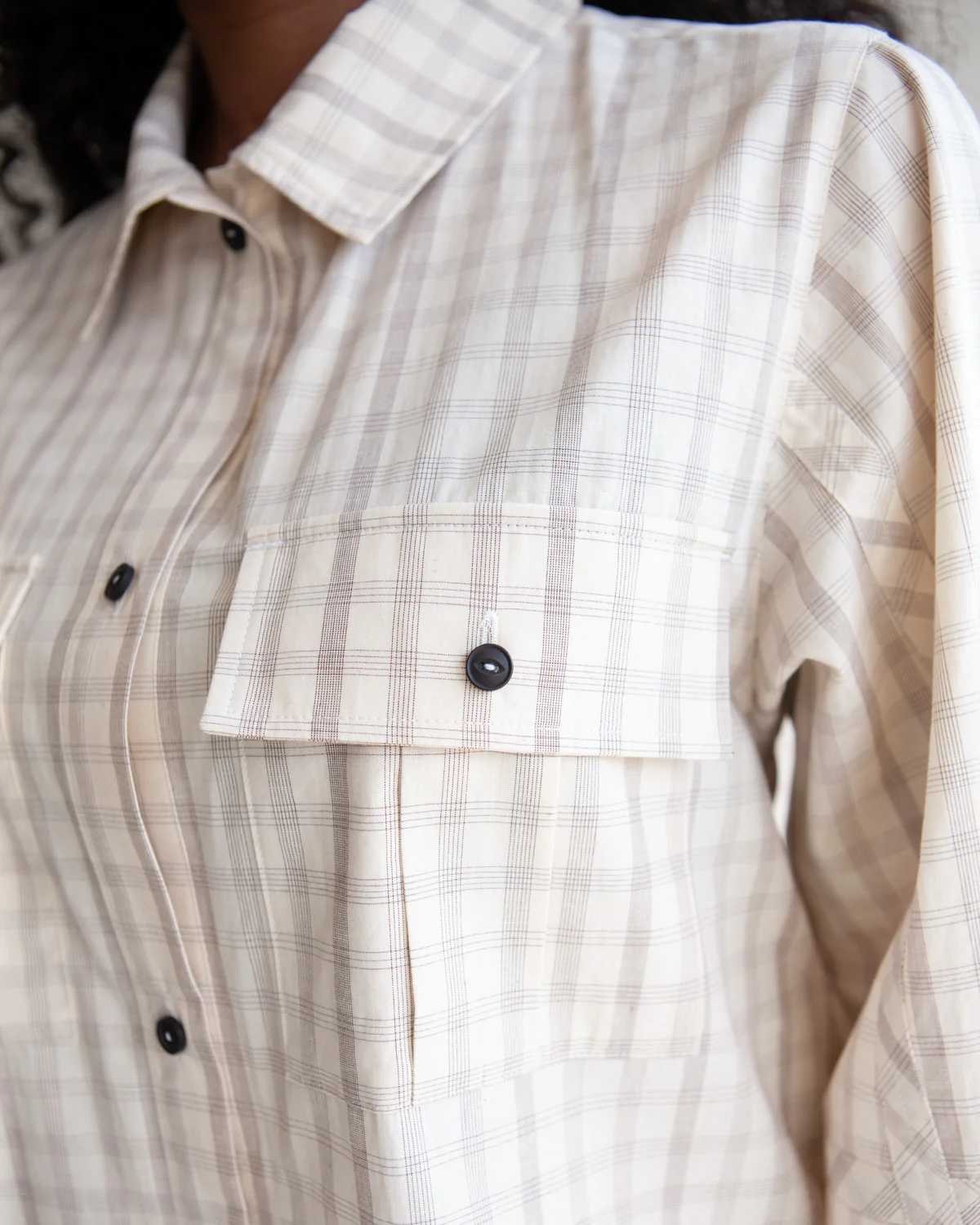 W' MENSWEAR PARA SHIRT - OFF-WHITE - Image 7