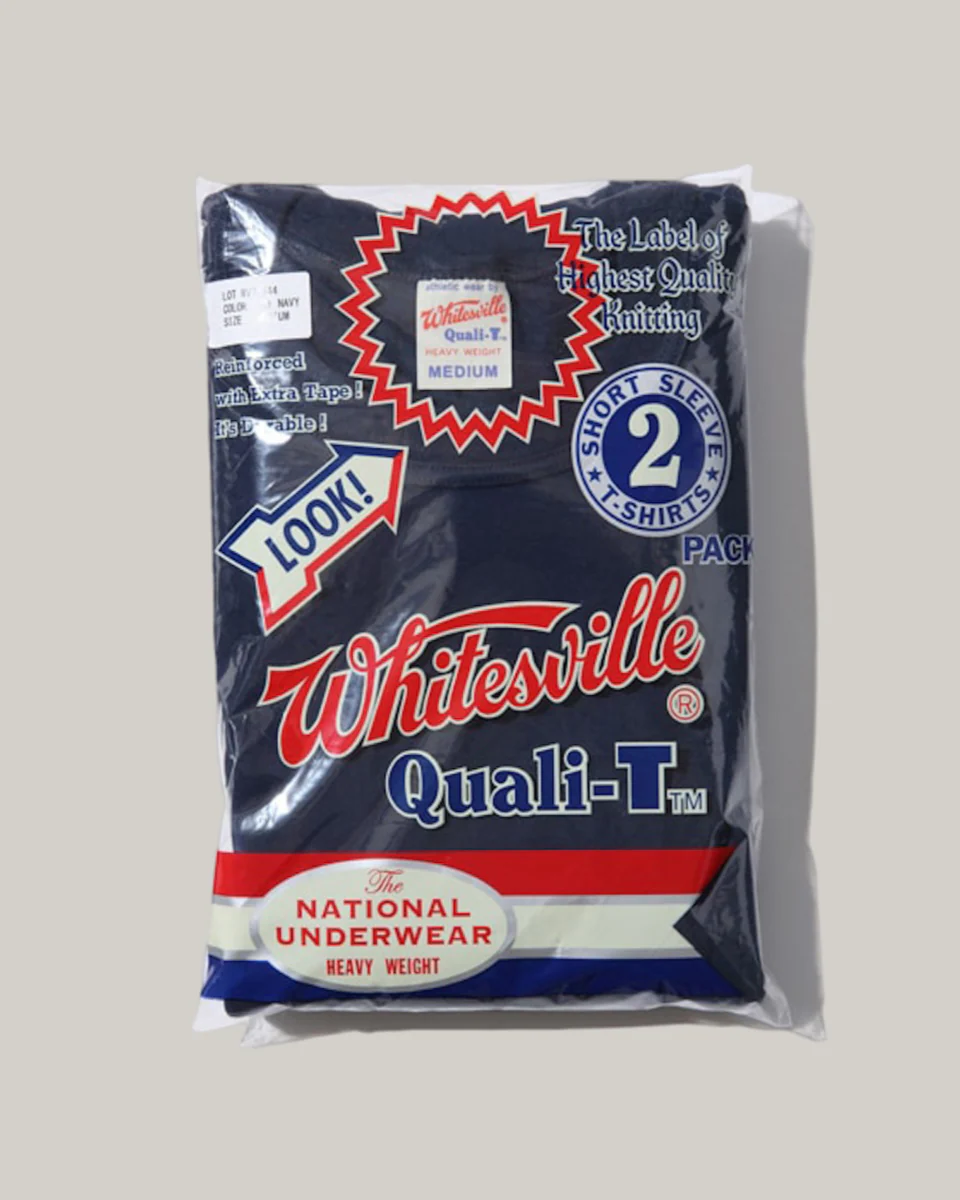 WHITESVILLE 2-PACK T-SHIRT - NAVY - Image 2