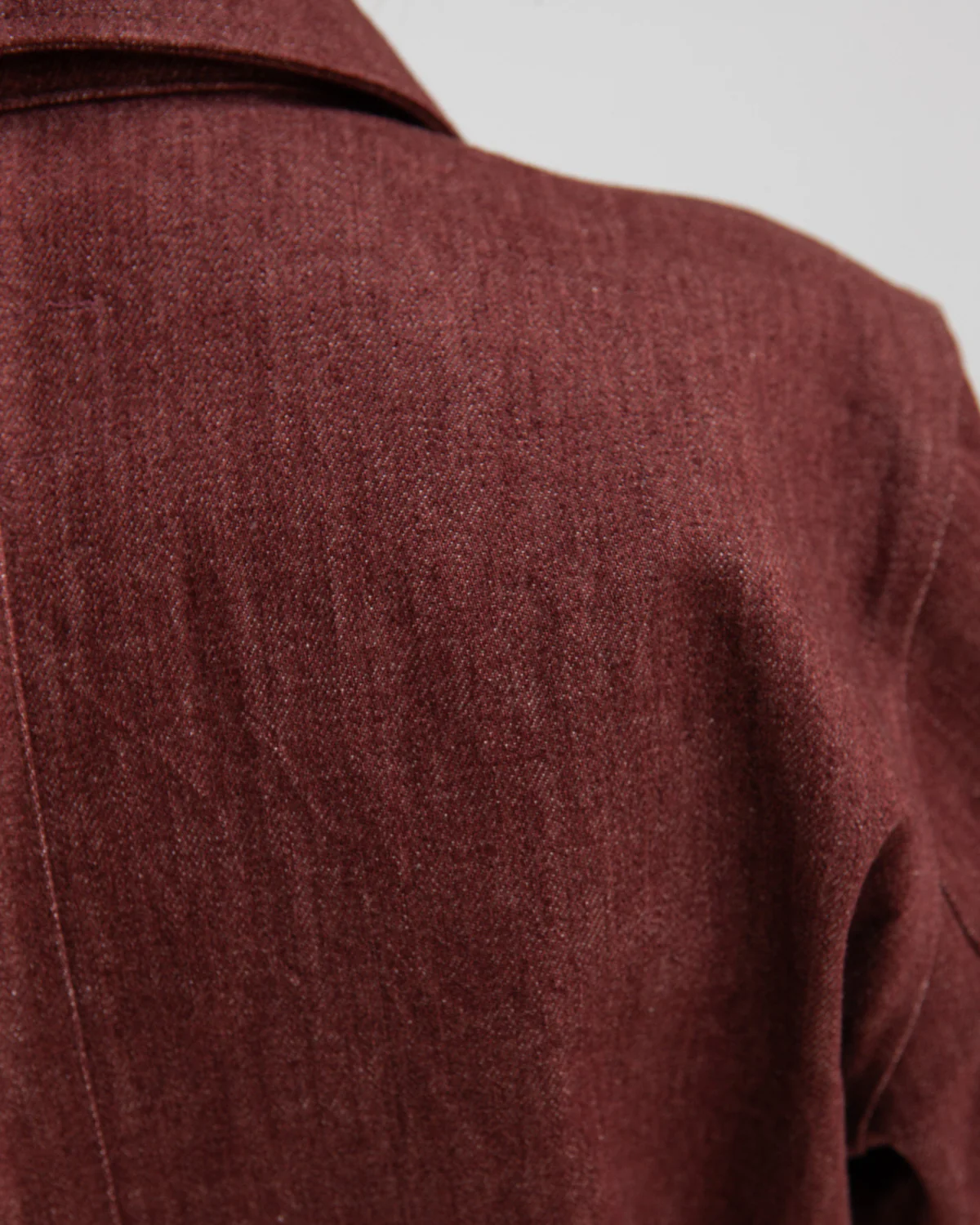 W'MENSWEAR DESPATCH JACKET - BROWN DENIM - Image 5