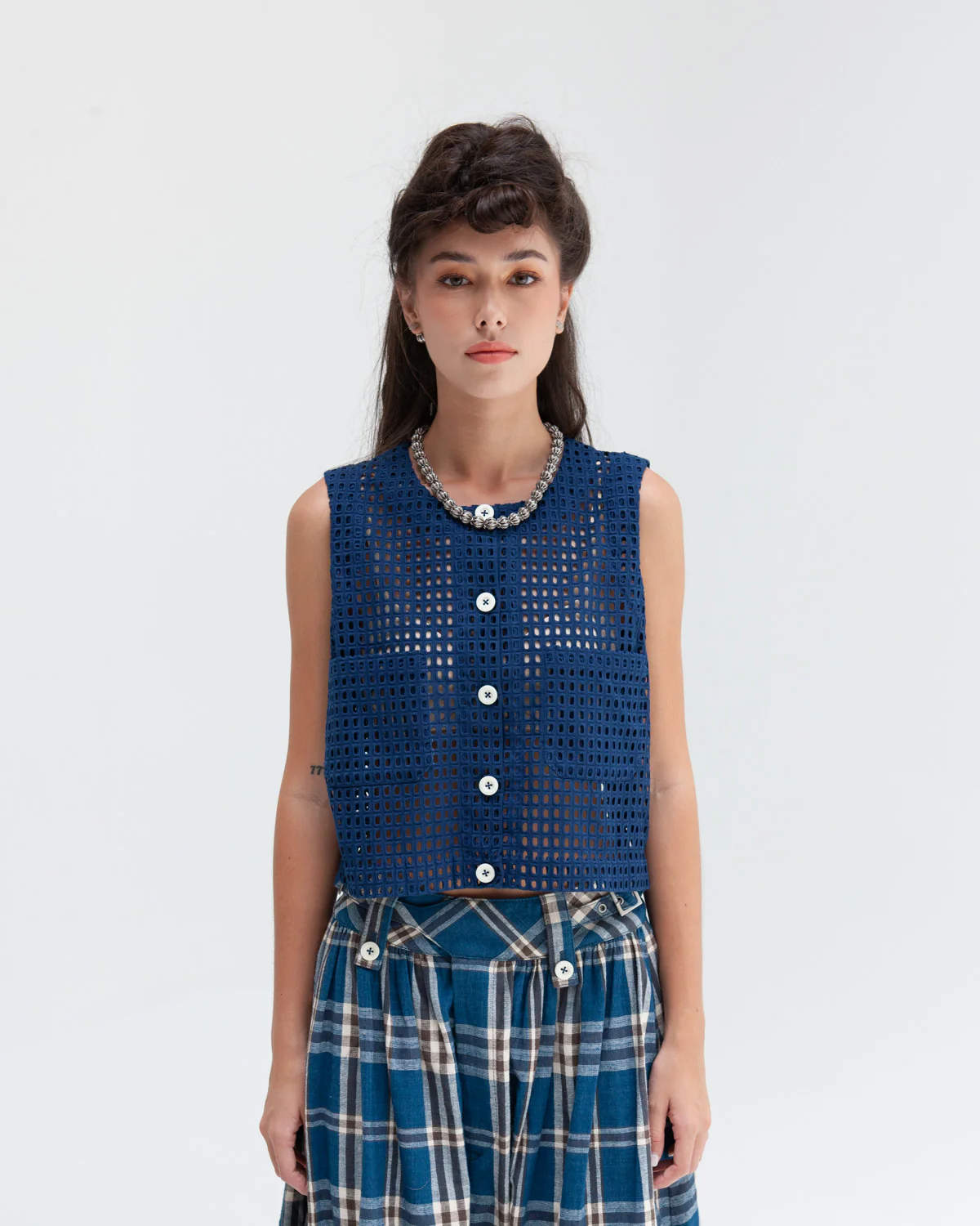 W'MENSWEAR NAA SHIRT - INDIGO