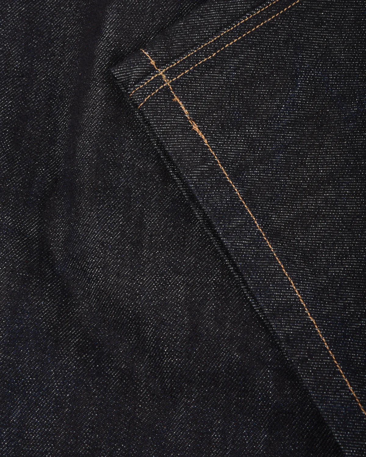 WORK WORKS MENS WIDE LEG TAPERED TROUSER - INDIGO DENIM - Image 10