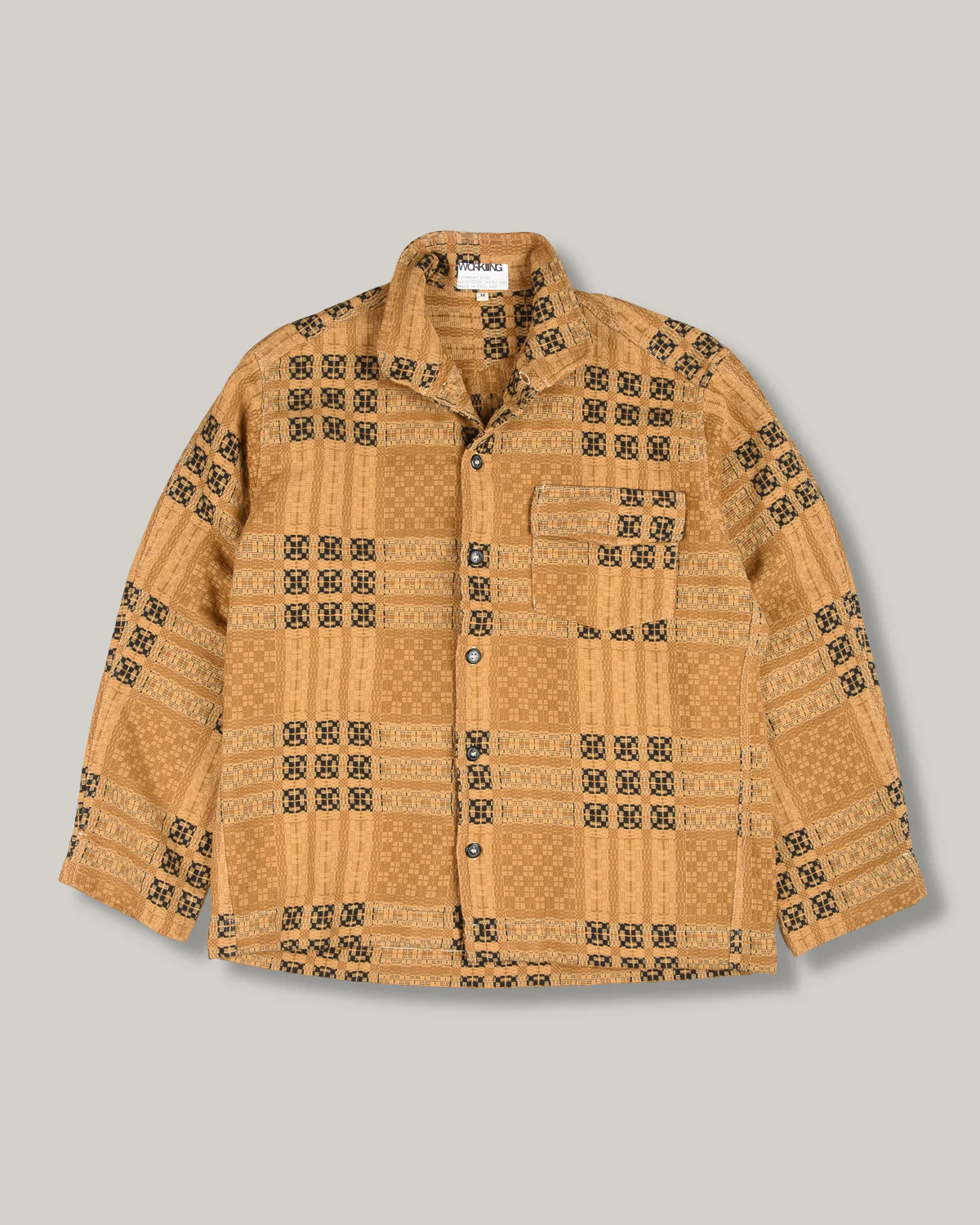 WORKING BRYN SHIRT - COTTON COVERLET -  YEAST - Image 2