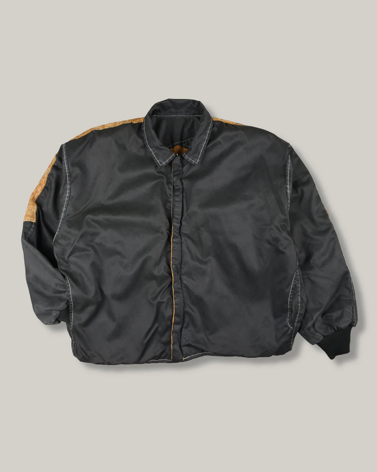 WORKING MALA REVERSIBLE JACKET - FLIGHT NYLON - YEAST - Image 4