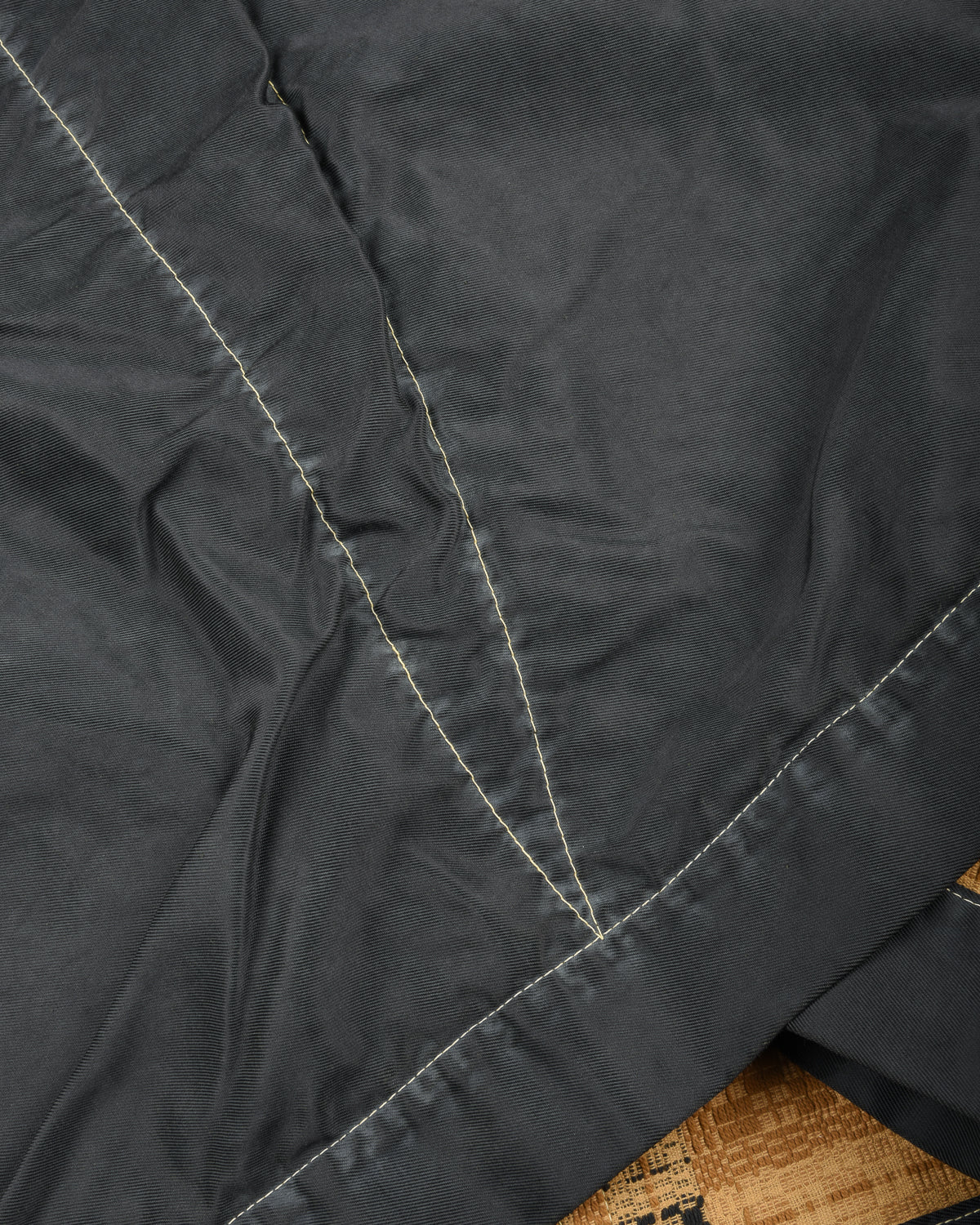 WORKING NAP BLANKET - FLIGHT NYLON & COTTON COVERLET - YEAST - Image 5