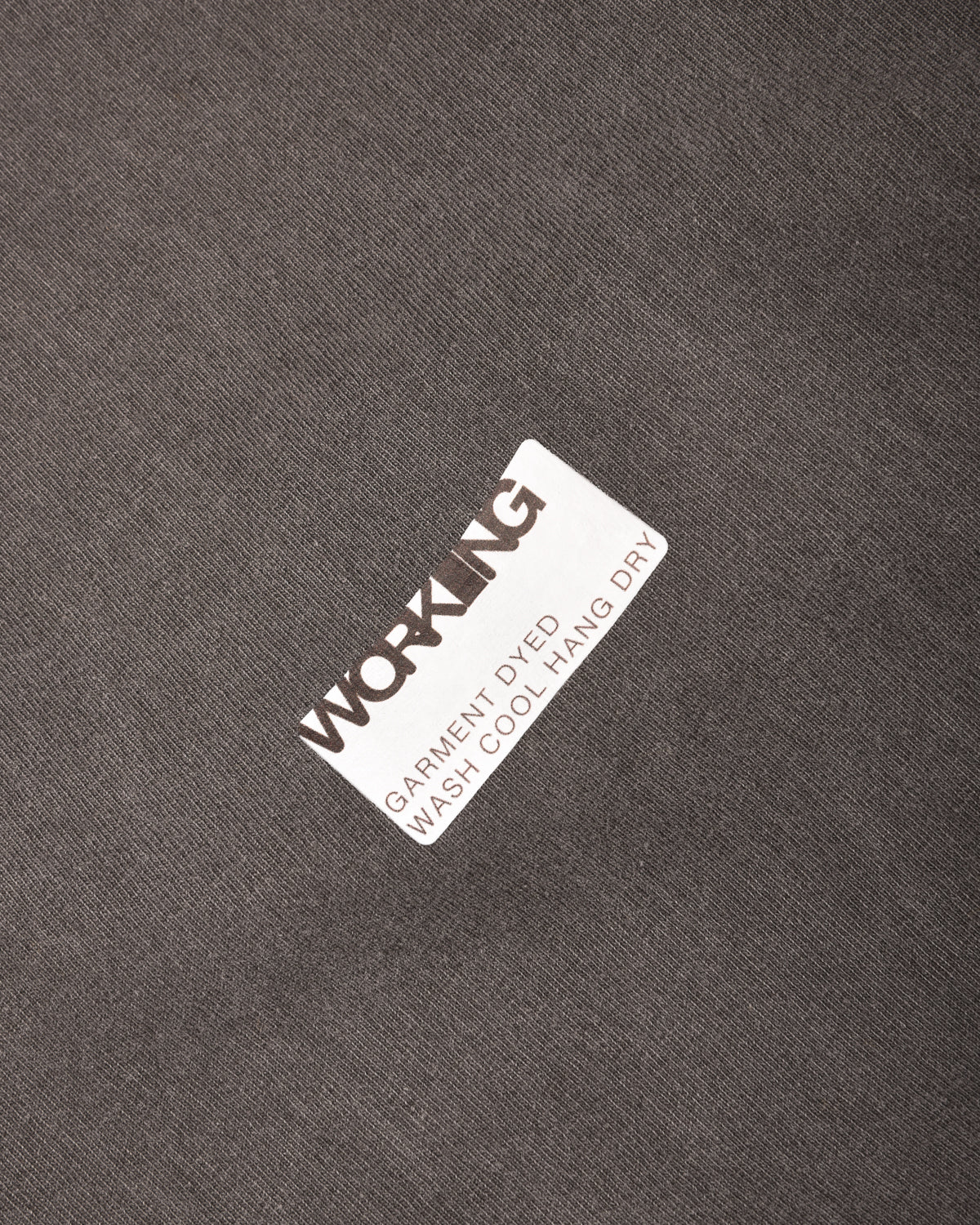 WORKING SHORT SLEEVE STICKER T - SHALE - Image 3