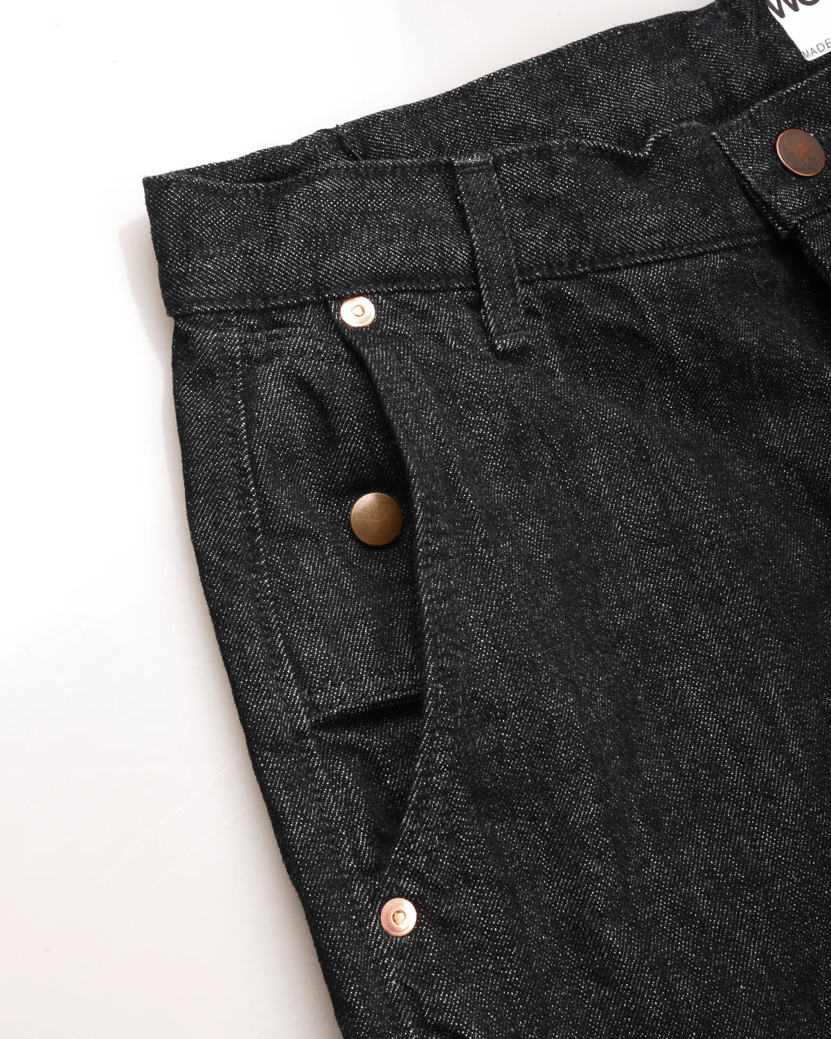WORKING SLACK JEAN -  BLACK RINSED - Image 5