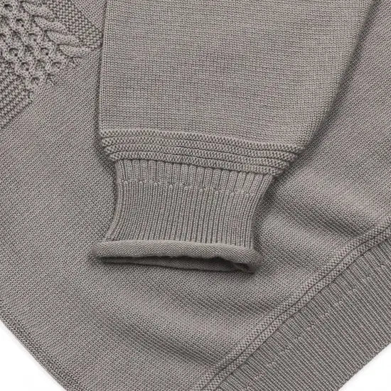 YASHIKI HATSUYUKI SKIPPER KNIT - BEIGE - Image 6